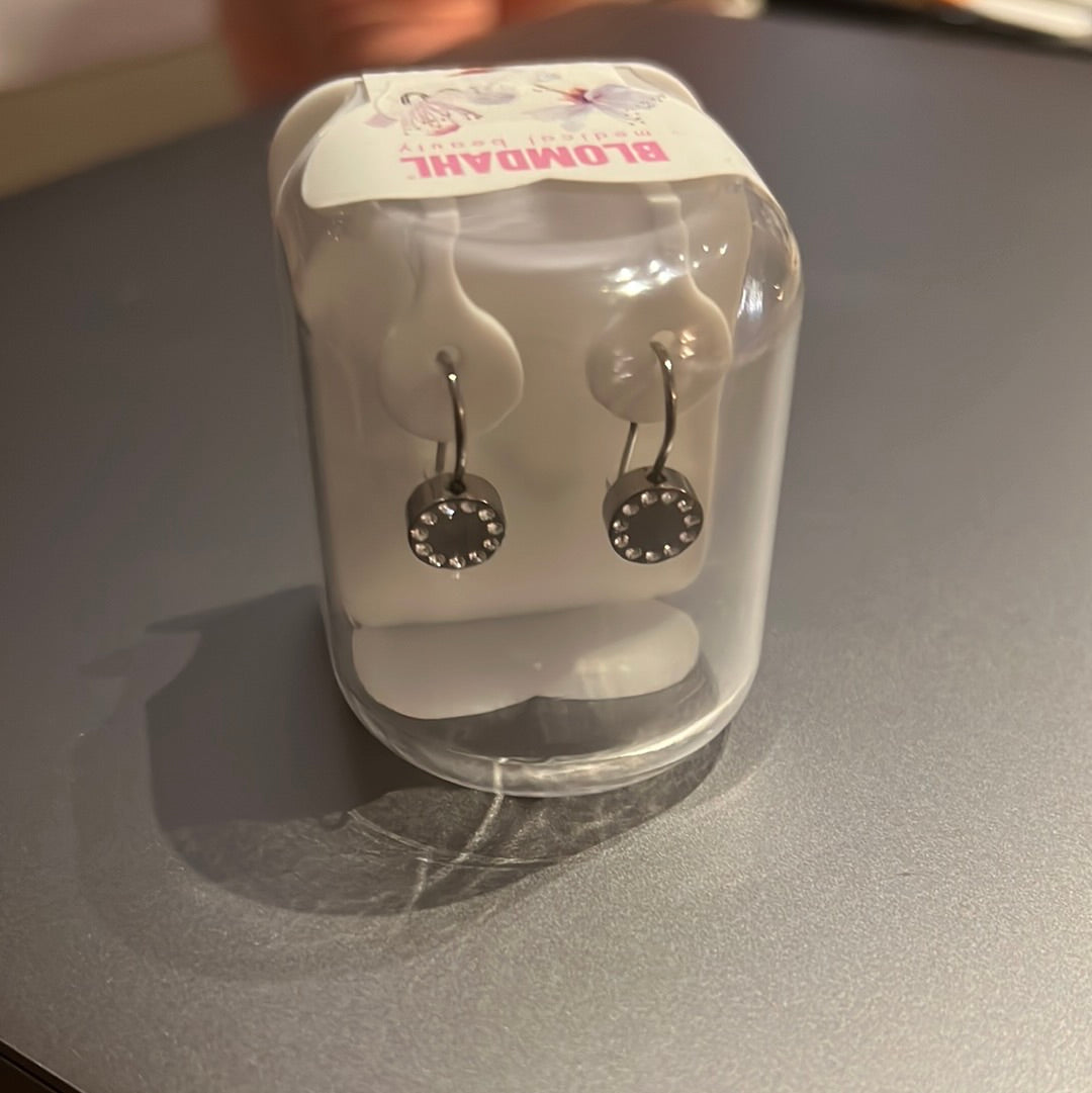 Natural Titanium Brilliance Puck 8mm