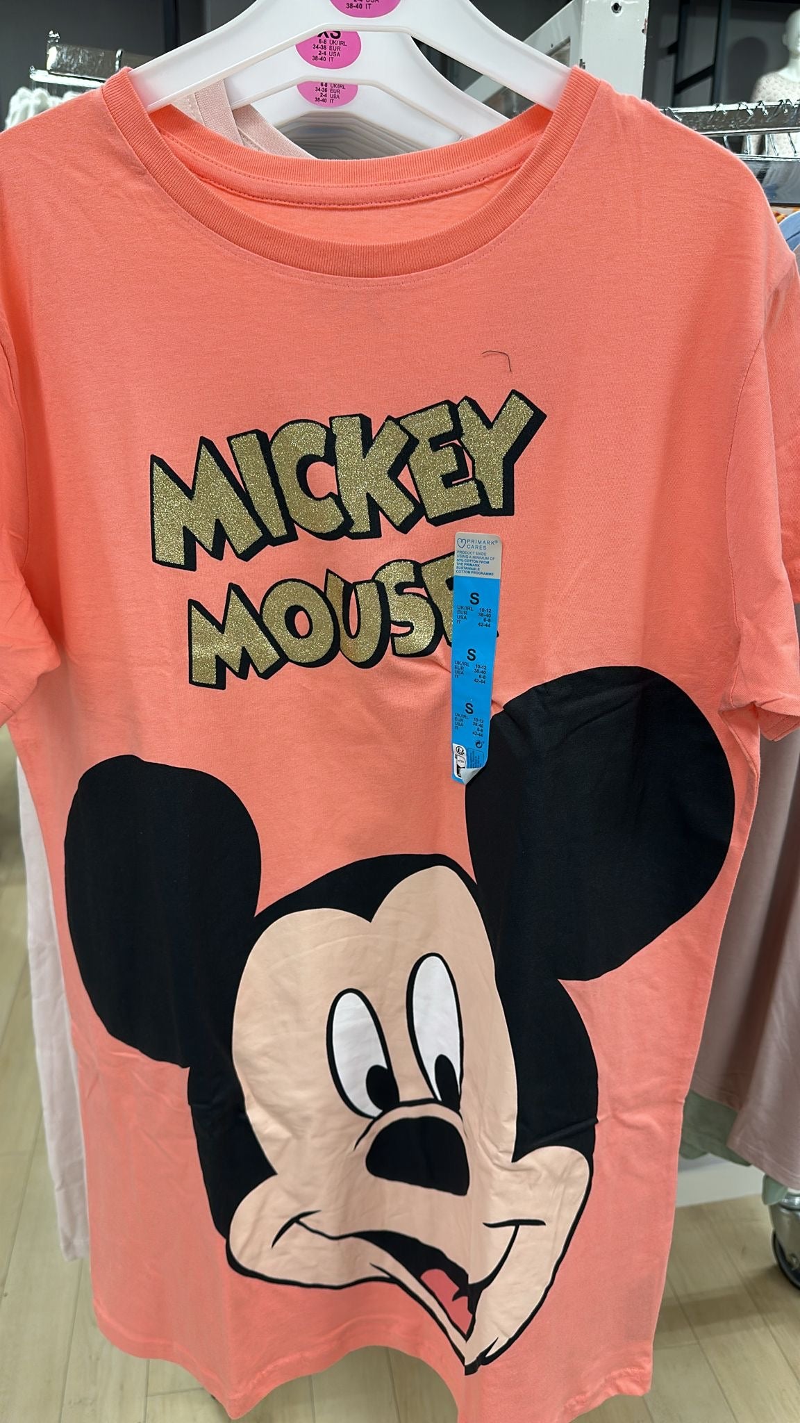 Mickey Adult Orange T