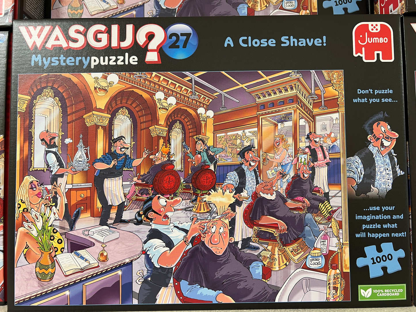 WASGIJ? Mystery Puzzel (Imagine the puzzle image from the box image) 1000’s