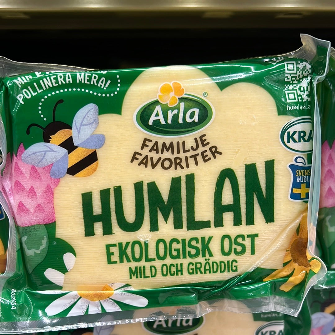 Arla Hops Cheese 33% Fats (ORGANIC) 1.2kg (More than 120slices) SWEDEN