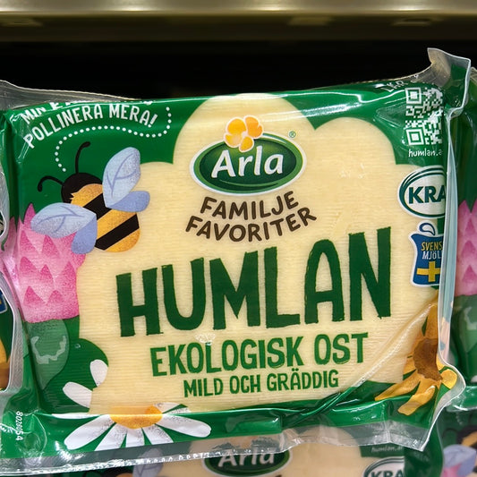 Arla Hops Cheese 33% Fats (ORGANIC) 1.2kg (More than 120slices) SWEDEN