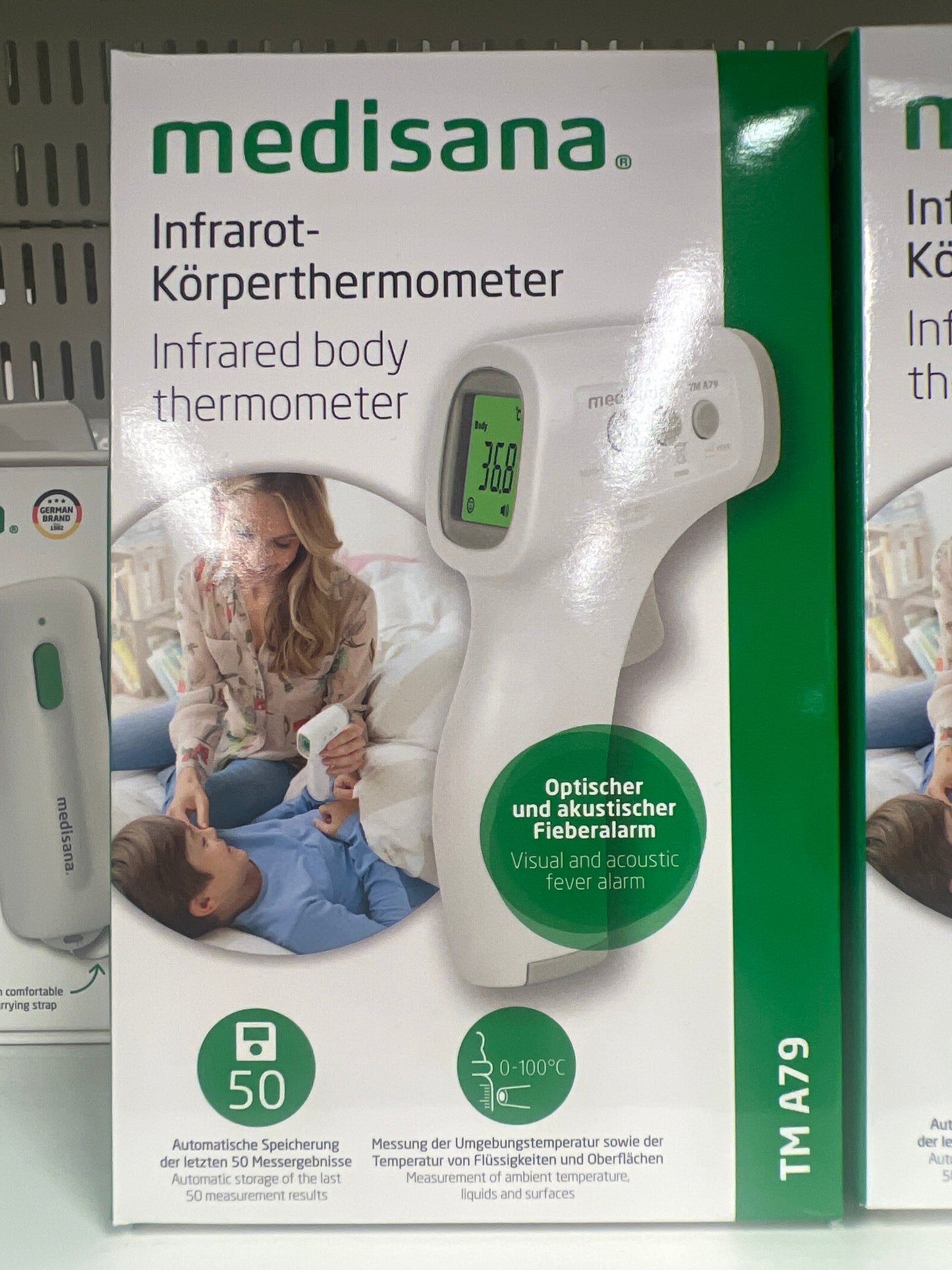 Medisana Infra-red Thermometer (Water Resistant IP22)