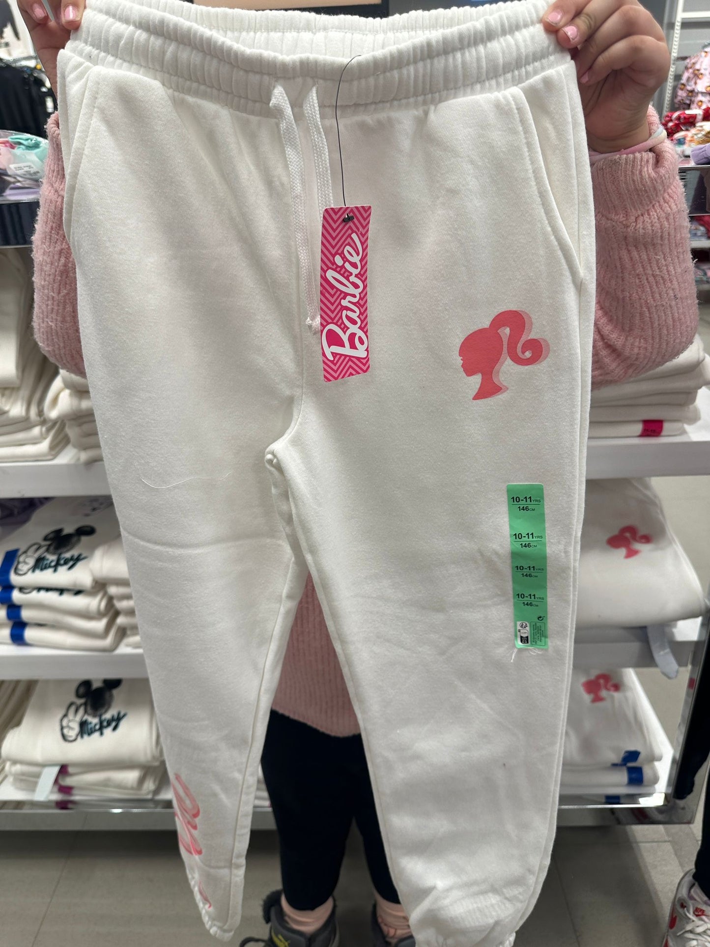 Barbie Sweat Pants Kids White