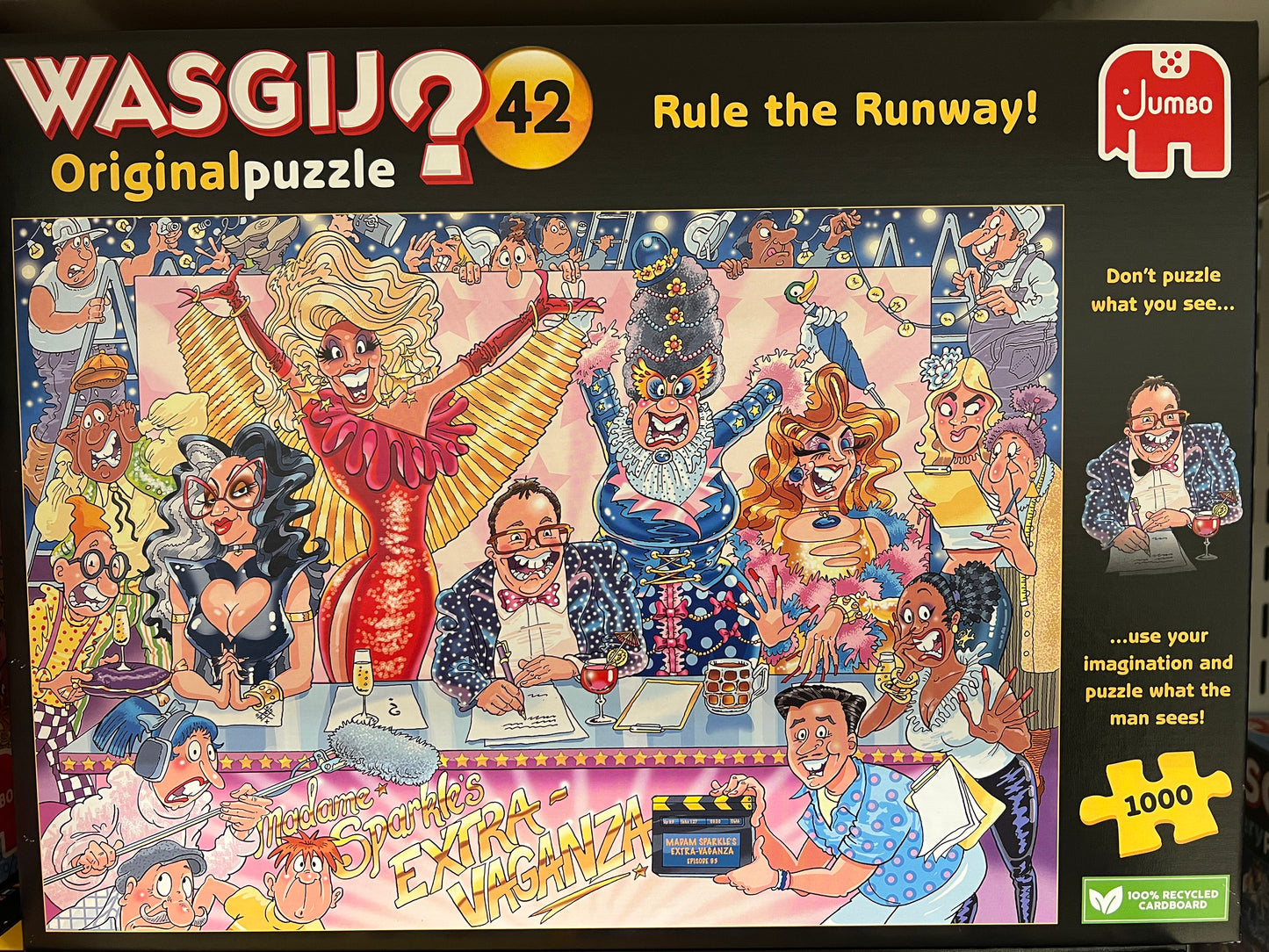 WASGIJ? Mystery Puzzel (Imagine the puzzle image from the box image) 1000’s