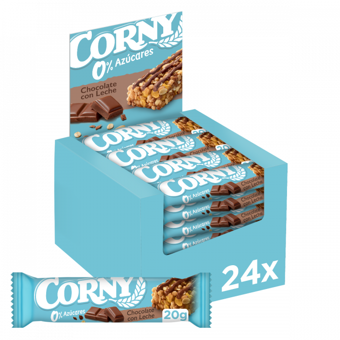Corny Muesli Bar Chocolate 0% Sugar 5x20g