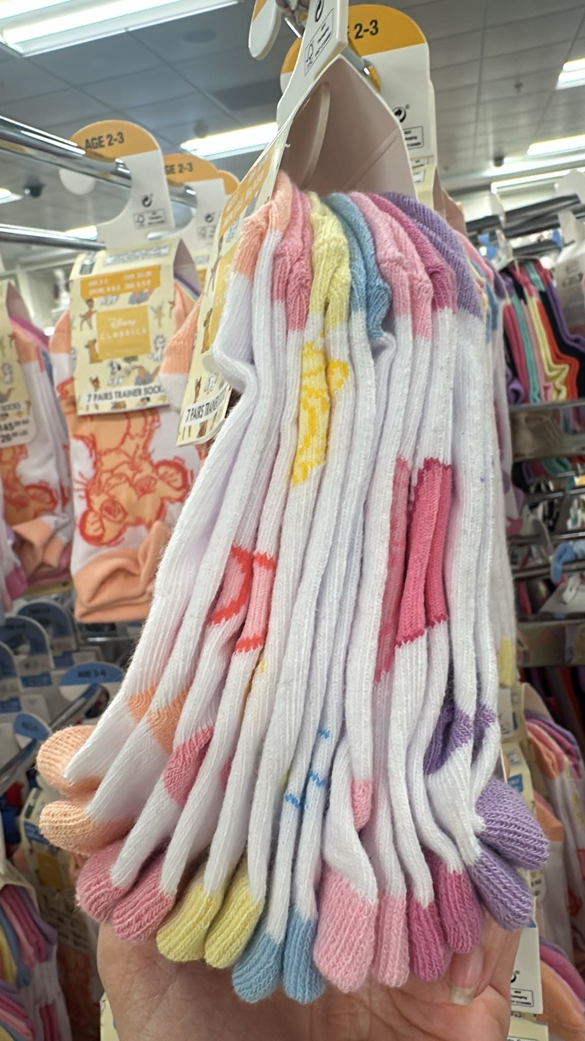 Disney Classic Kids 7 pairs MEGA Pack