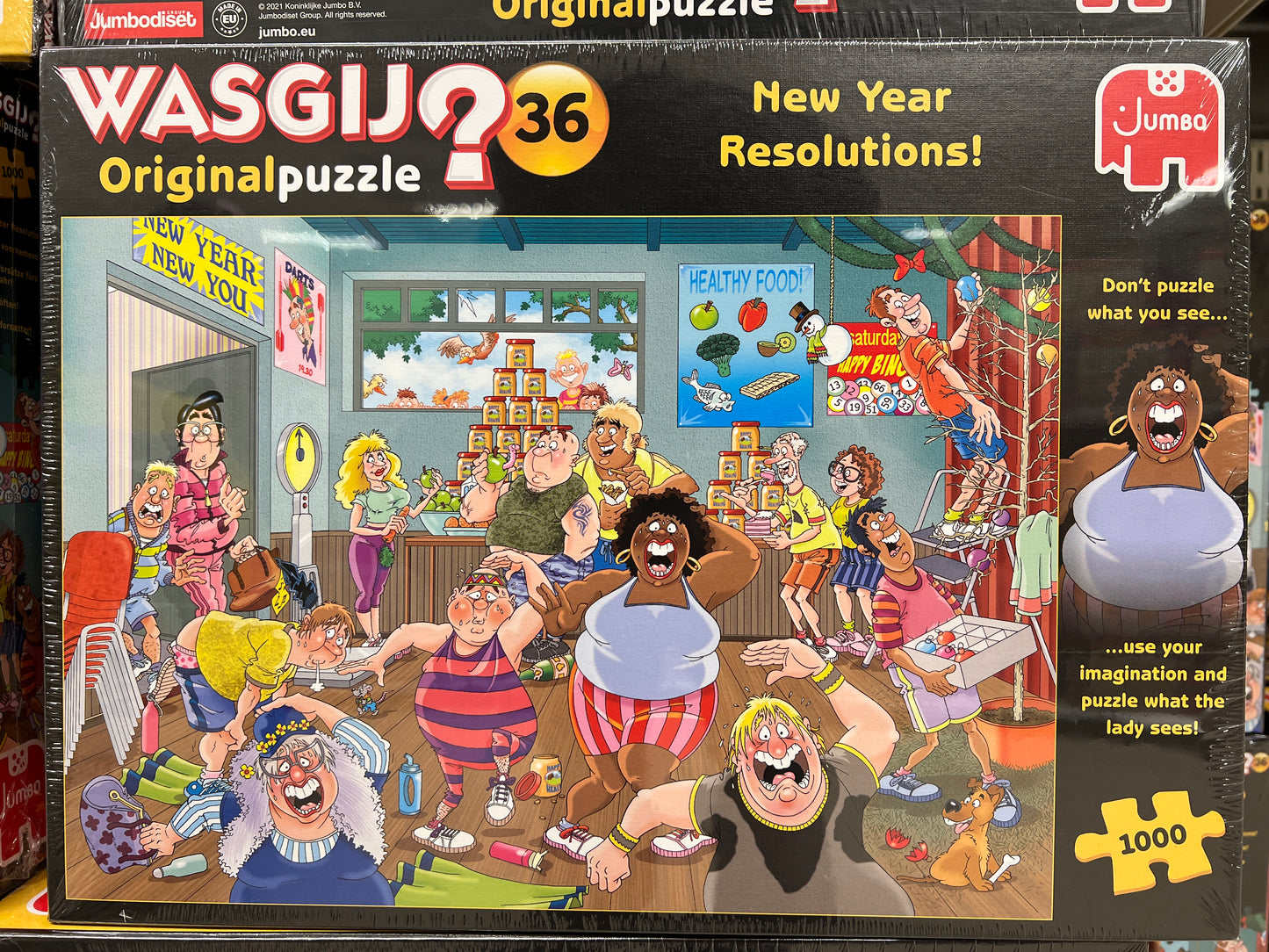 WASGIJ? Mystery Puzzel (Imagine the puzzle image from the box image) 1000’s