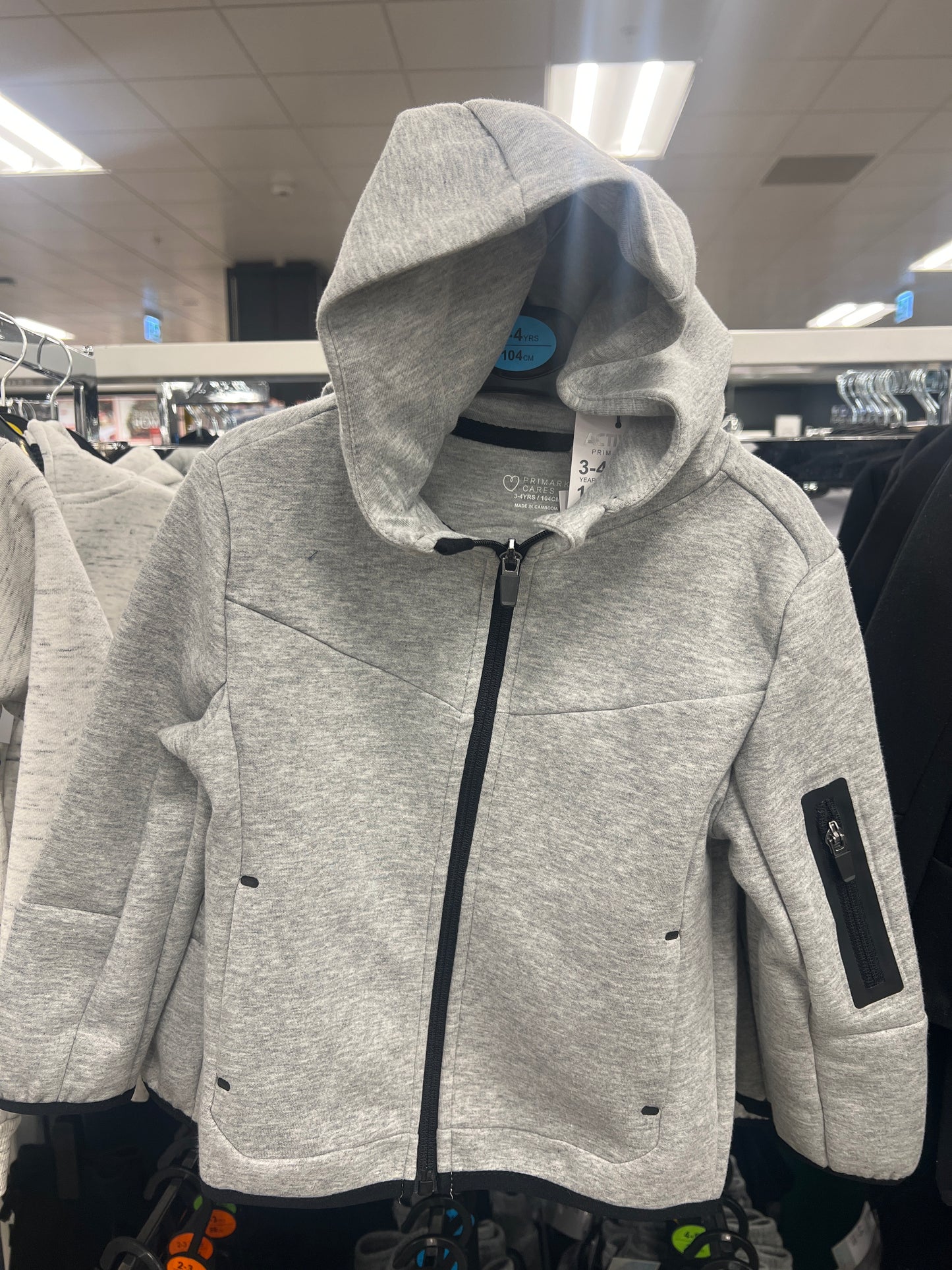 Hoodie Jacket Grey