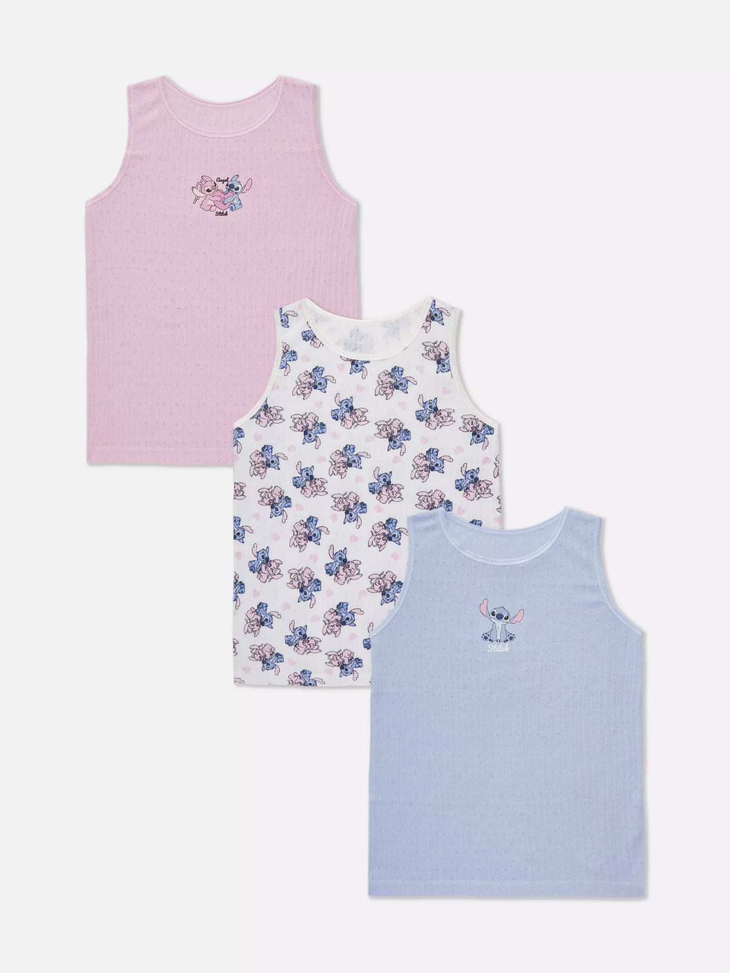 Disney Stitch Singlets 3pcs