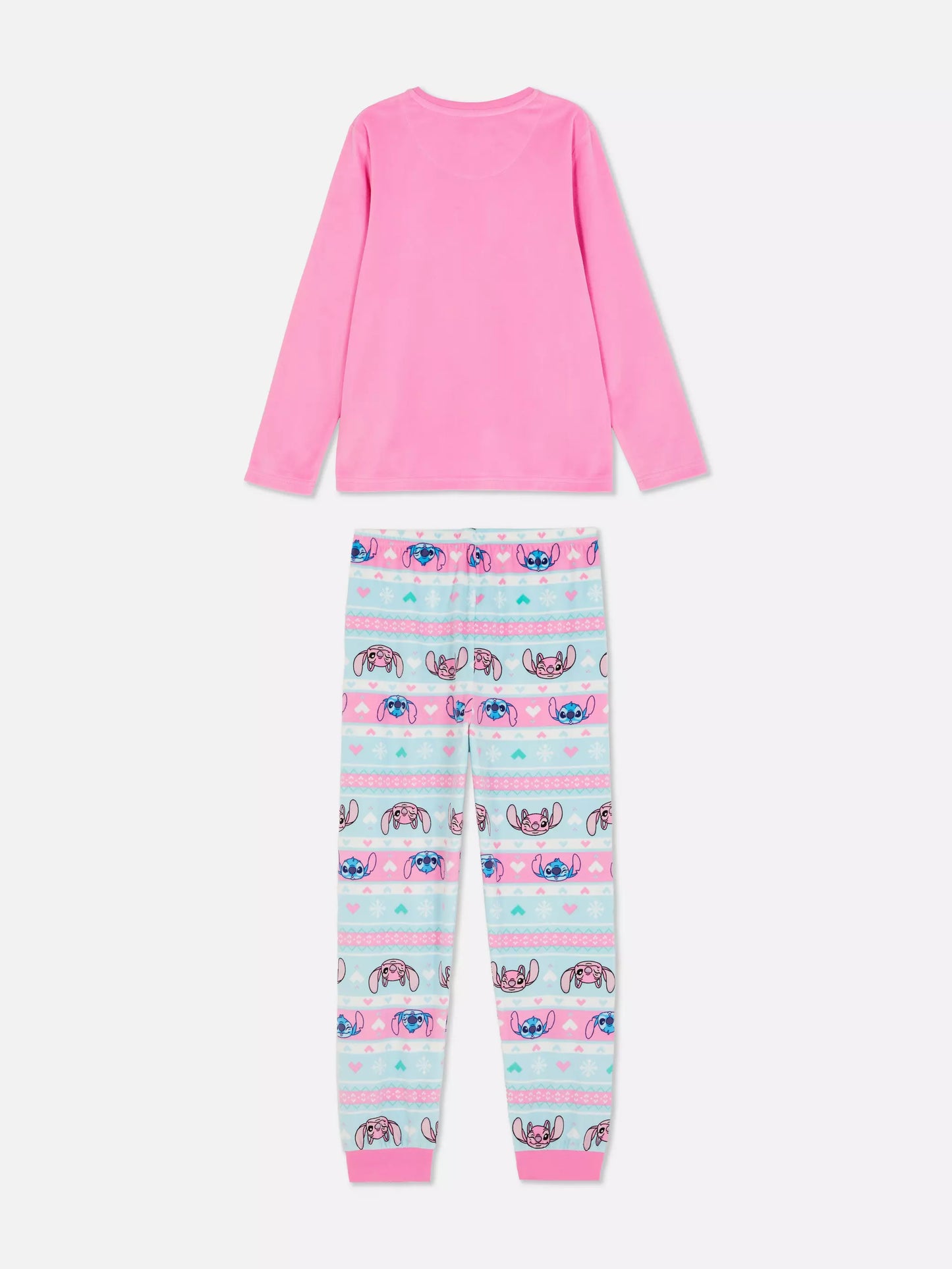 Disney Stitch Pajamas with Norwegian pattern