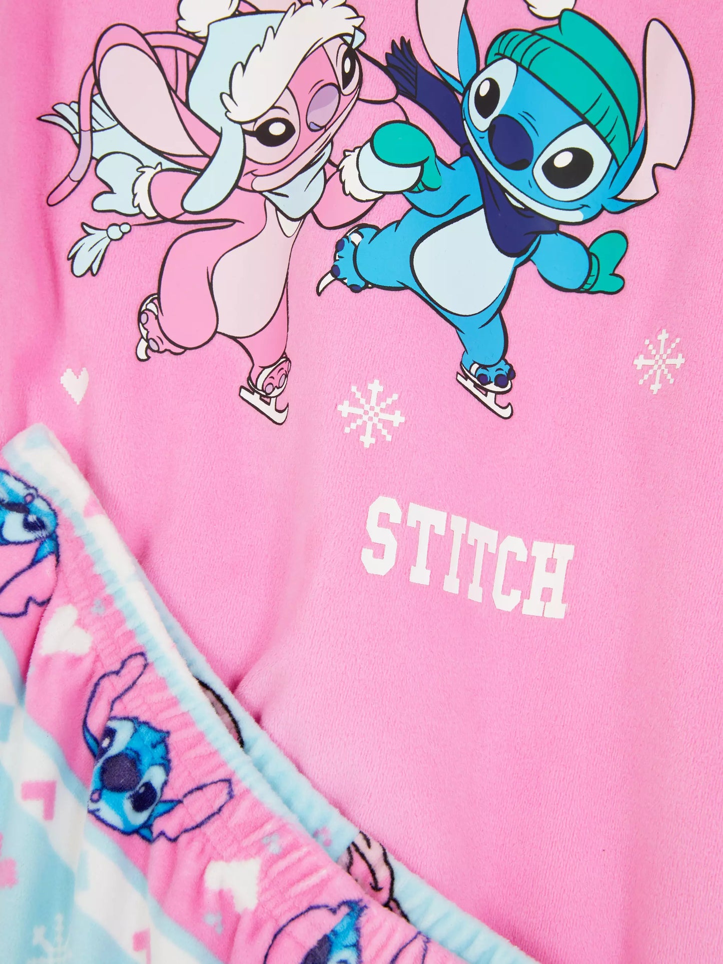 Disney Stitch Pajamas with Norwegian pattern