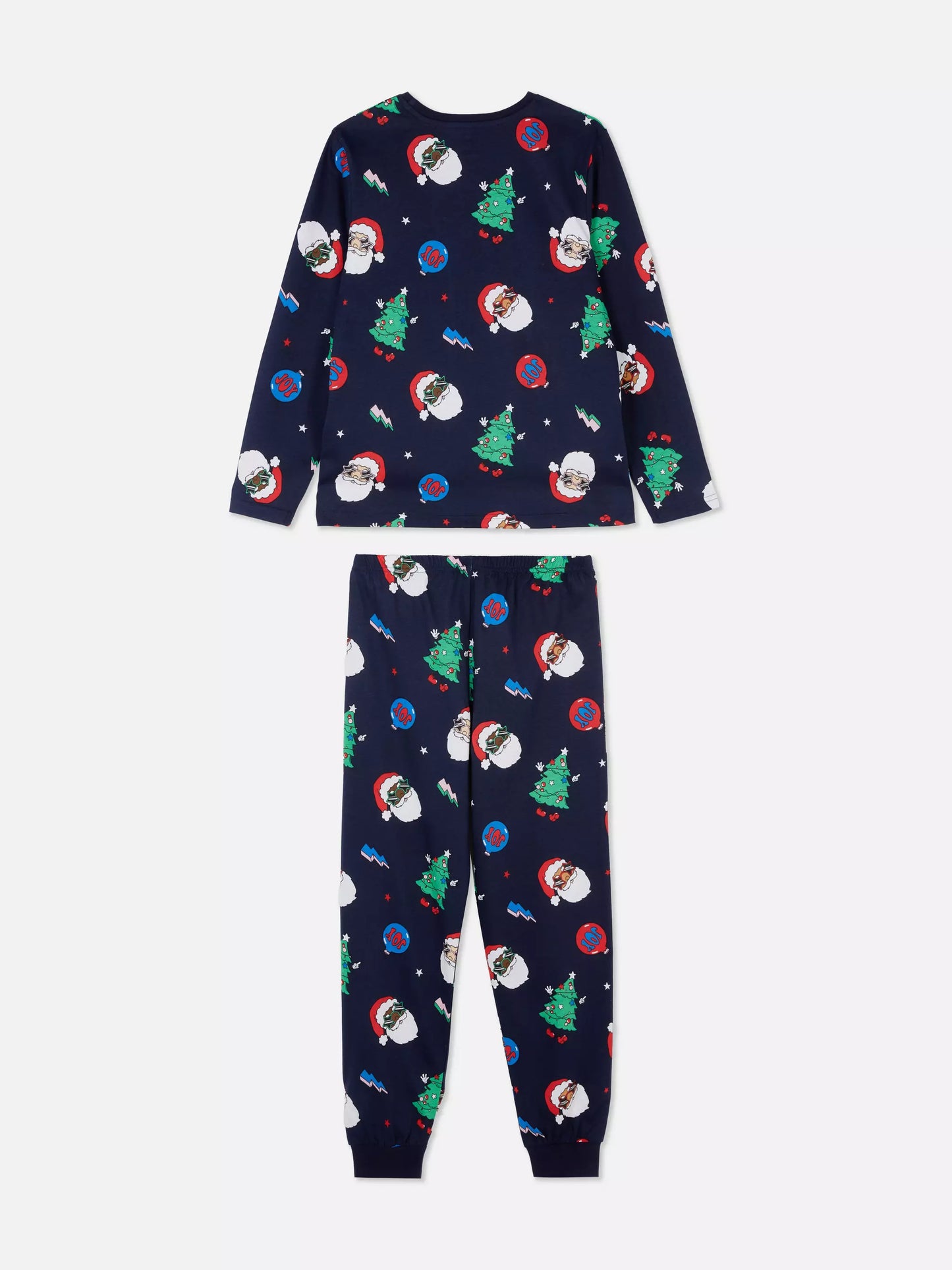 Santa Claus Jersey Pajamas for kids