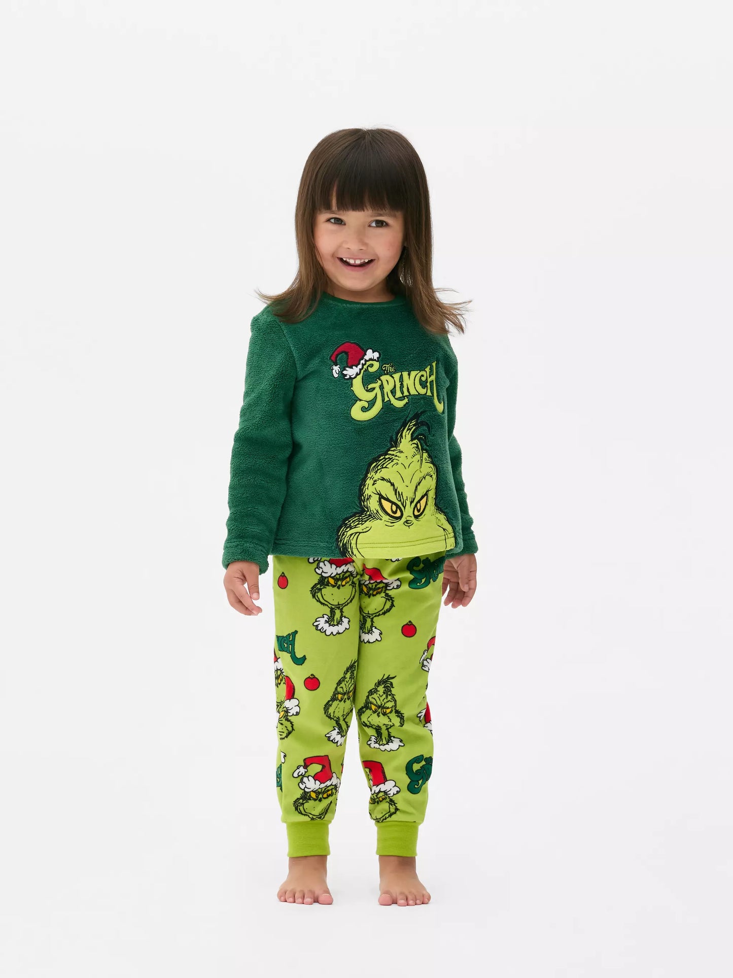 The Grinch Pajamas Green