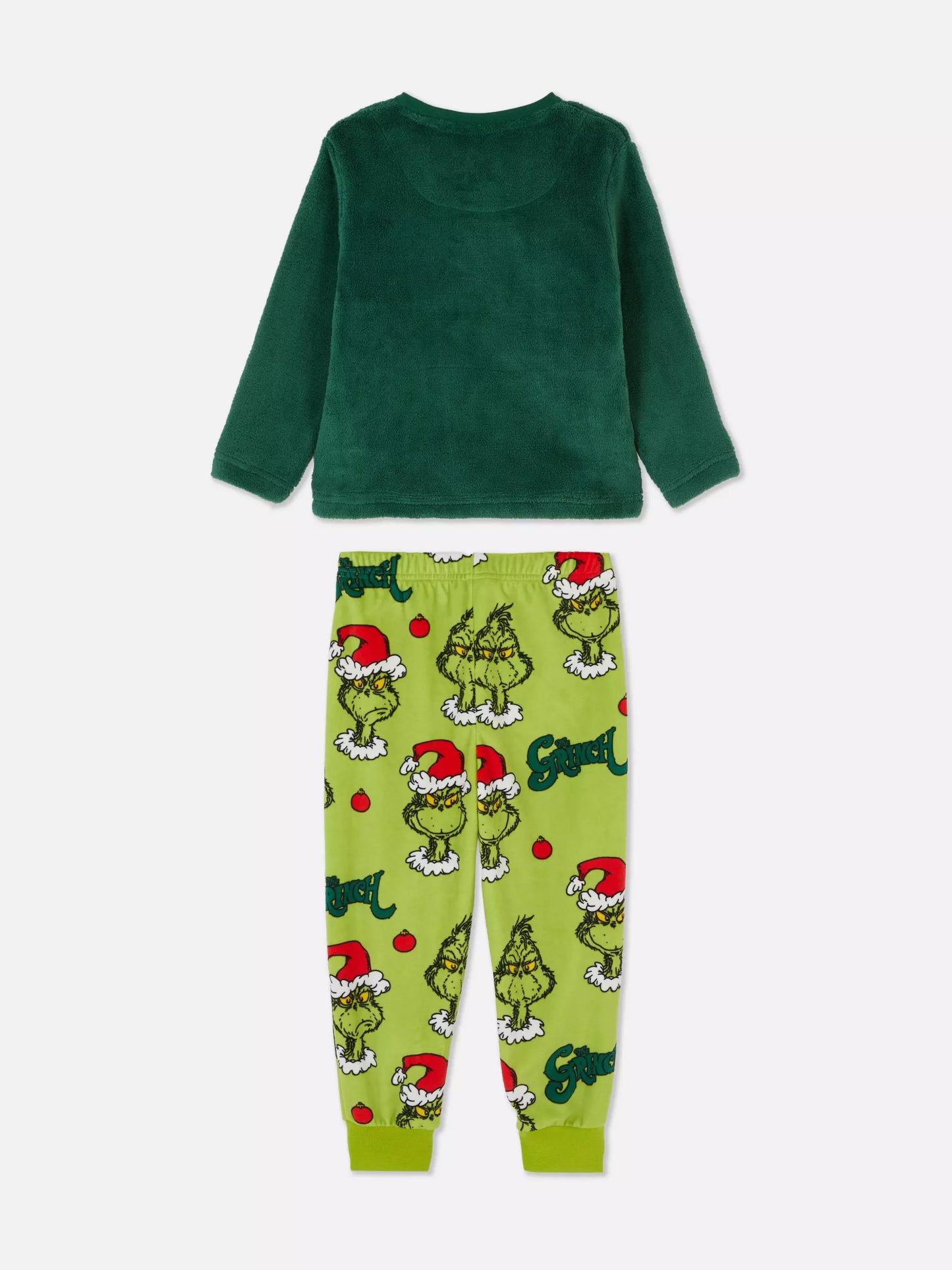 The Grinch Pajamas Green