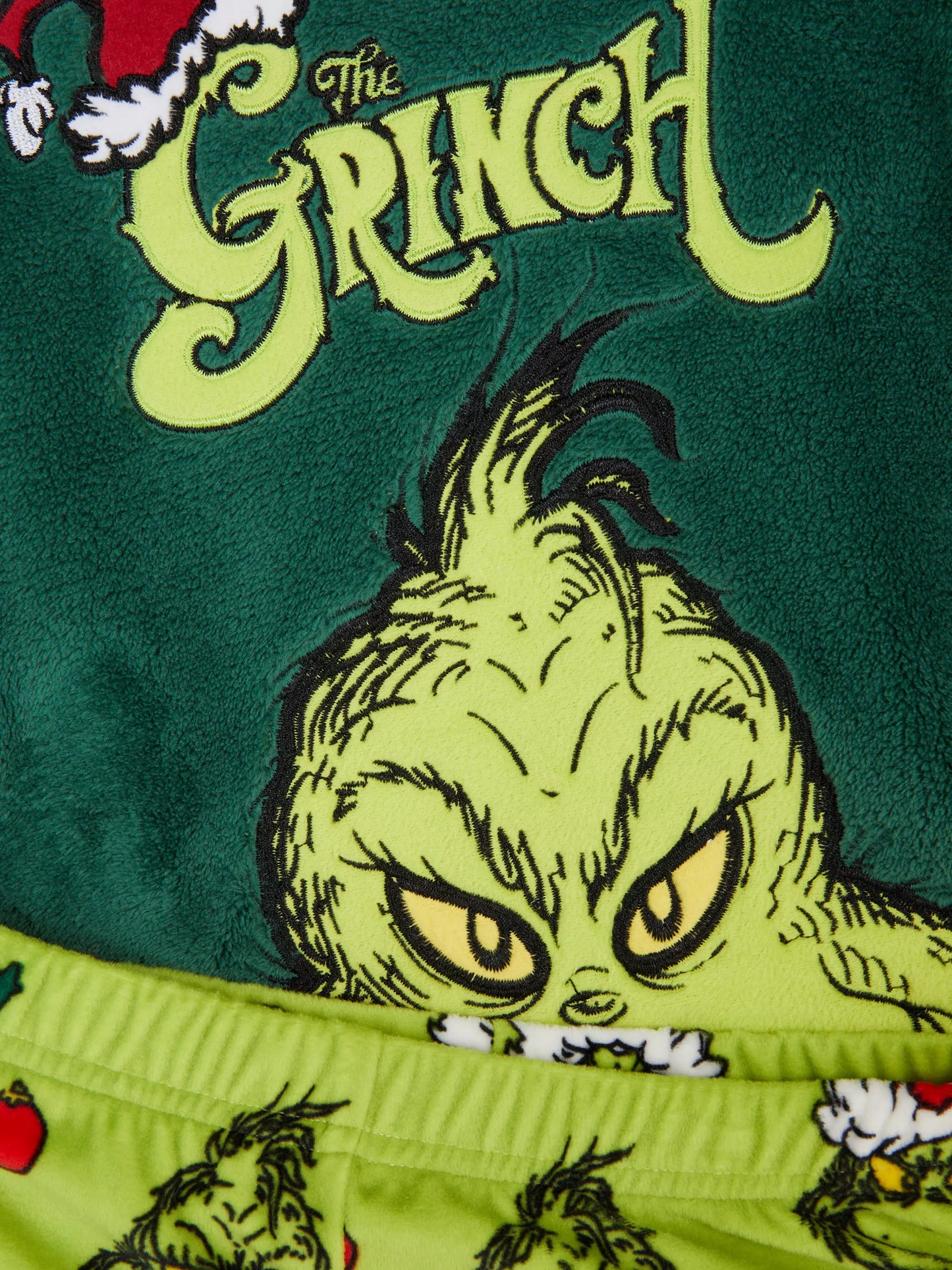 The Grinch Pajamas Green