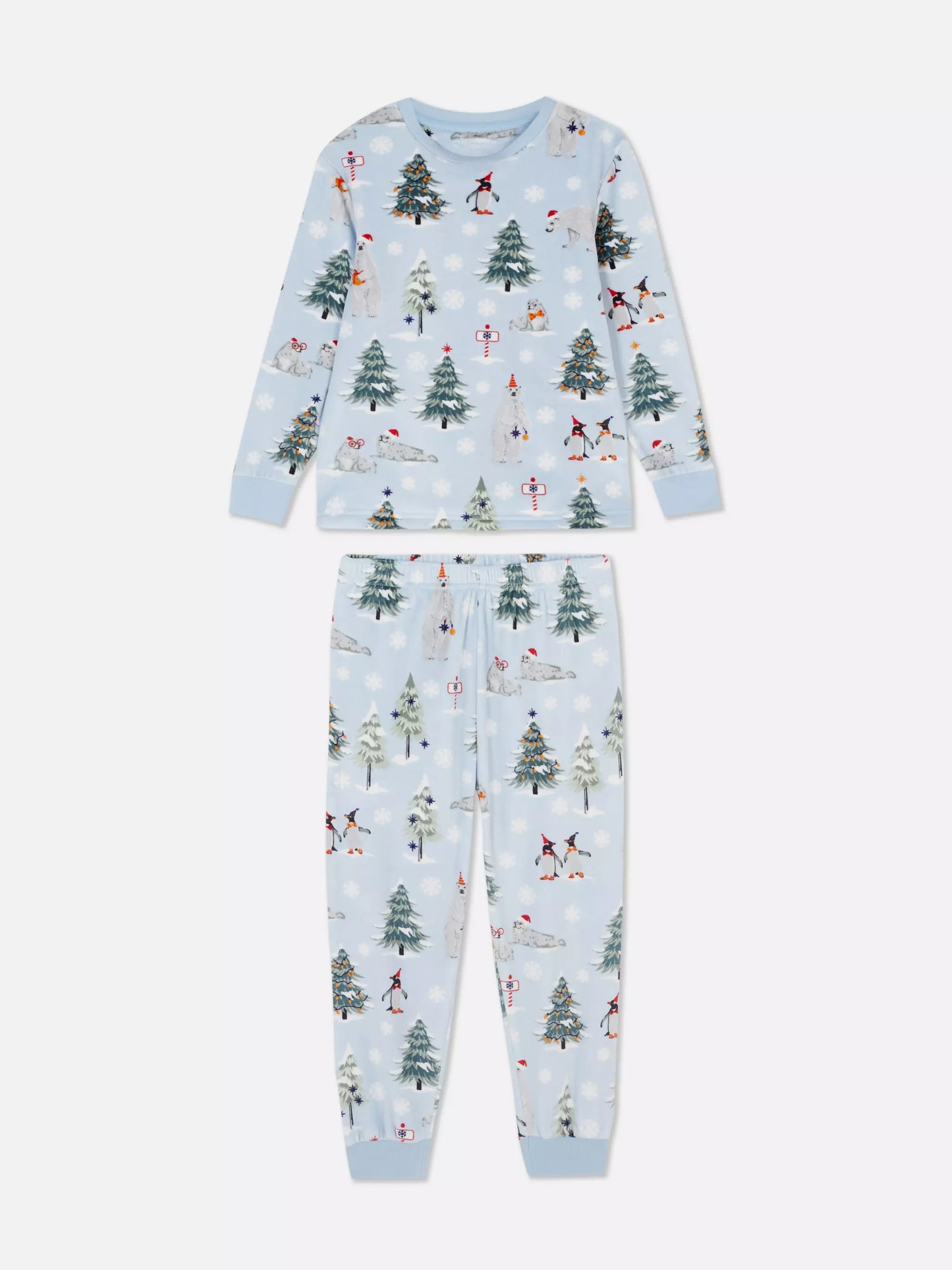 Christmas Fleece Pajamas for kids