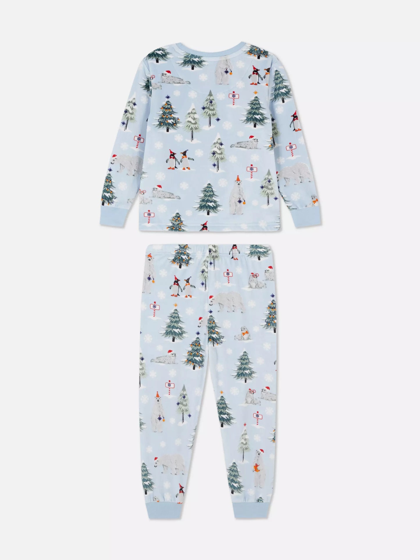 Christmas Fleece Pajamas for kids