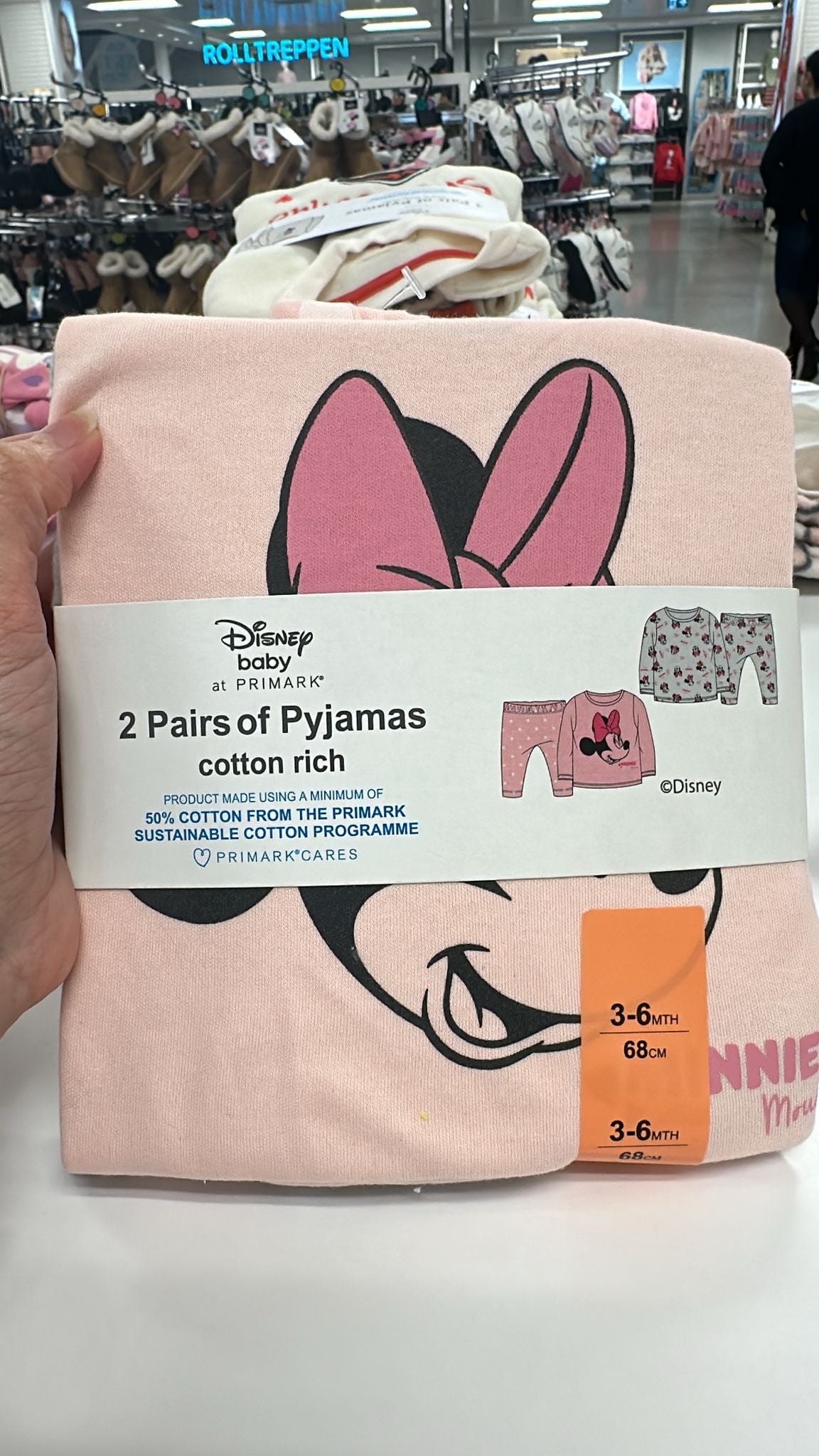 Minnie Mouse Pajamas Baby 2 Sets Bundle