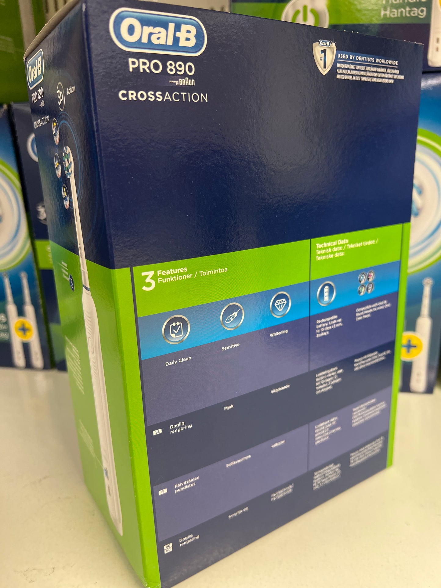 Oral-B Pro (890) Bonus Handle Set