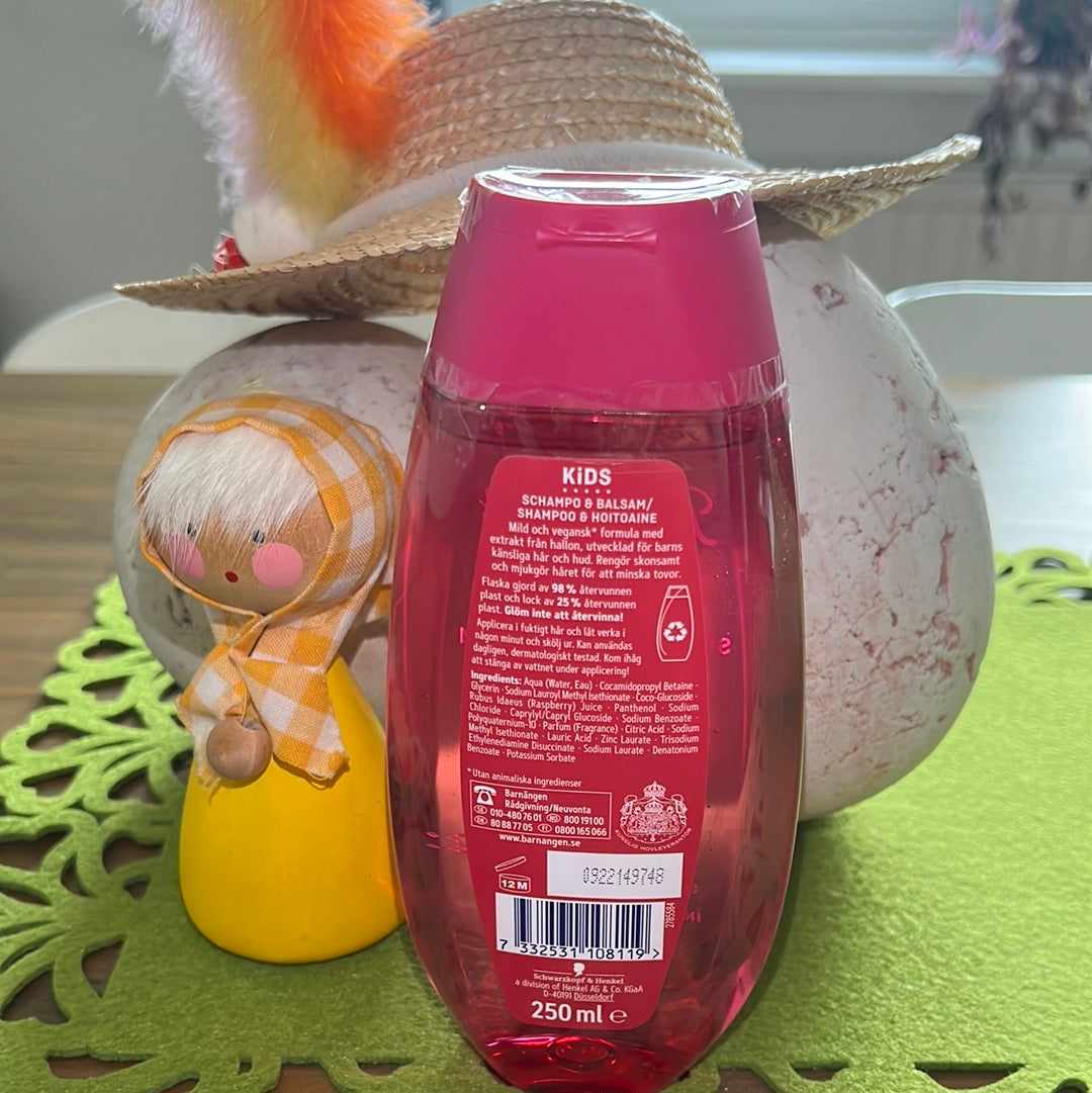 Barnangen Kids Shampoo & Conditional Raspberry 250ml