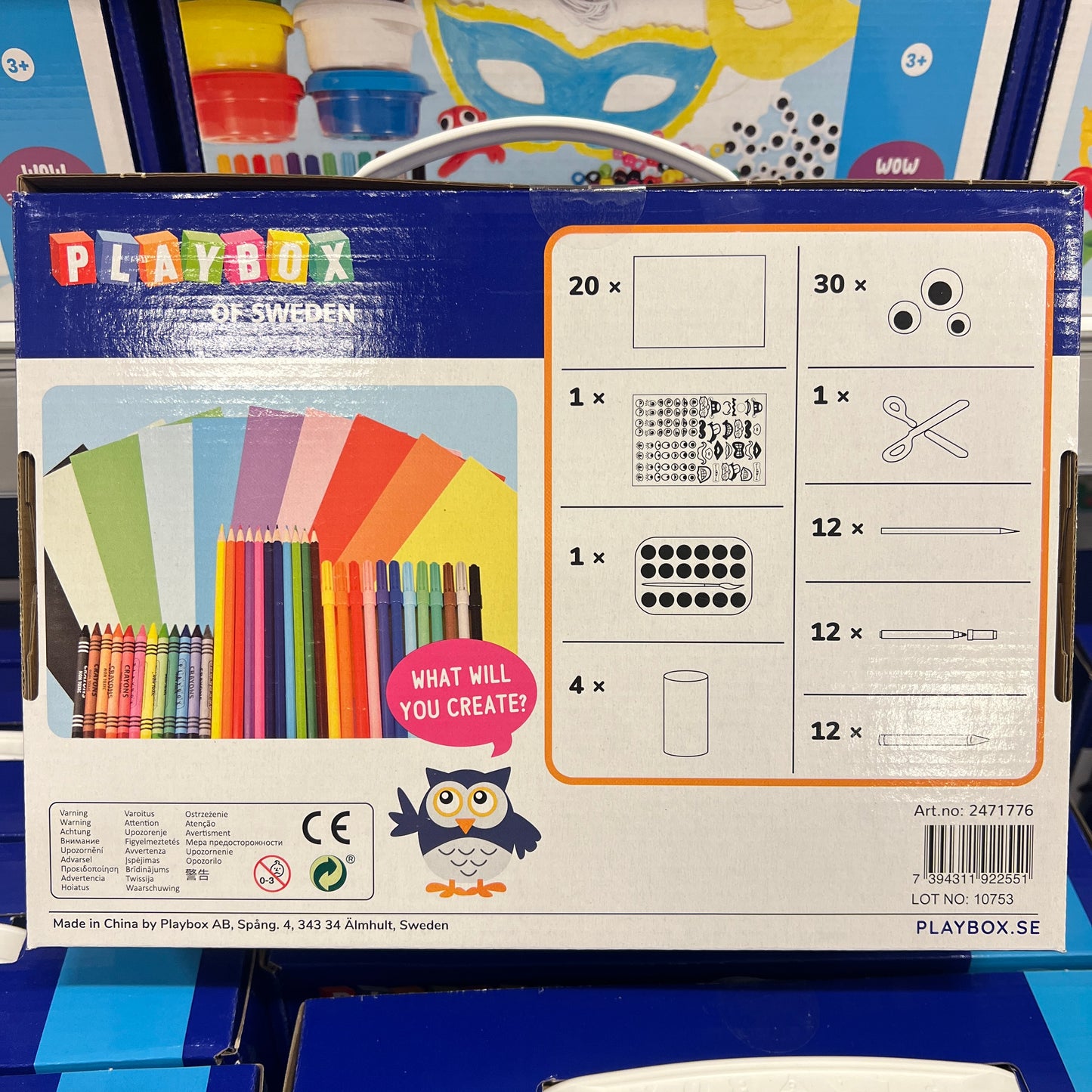 PLAYBOX of Sweden DIY Party Set