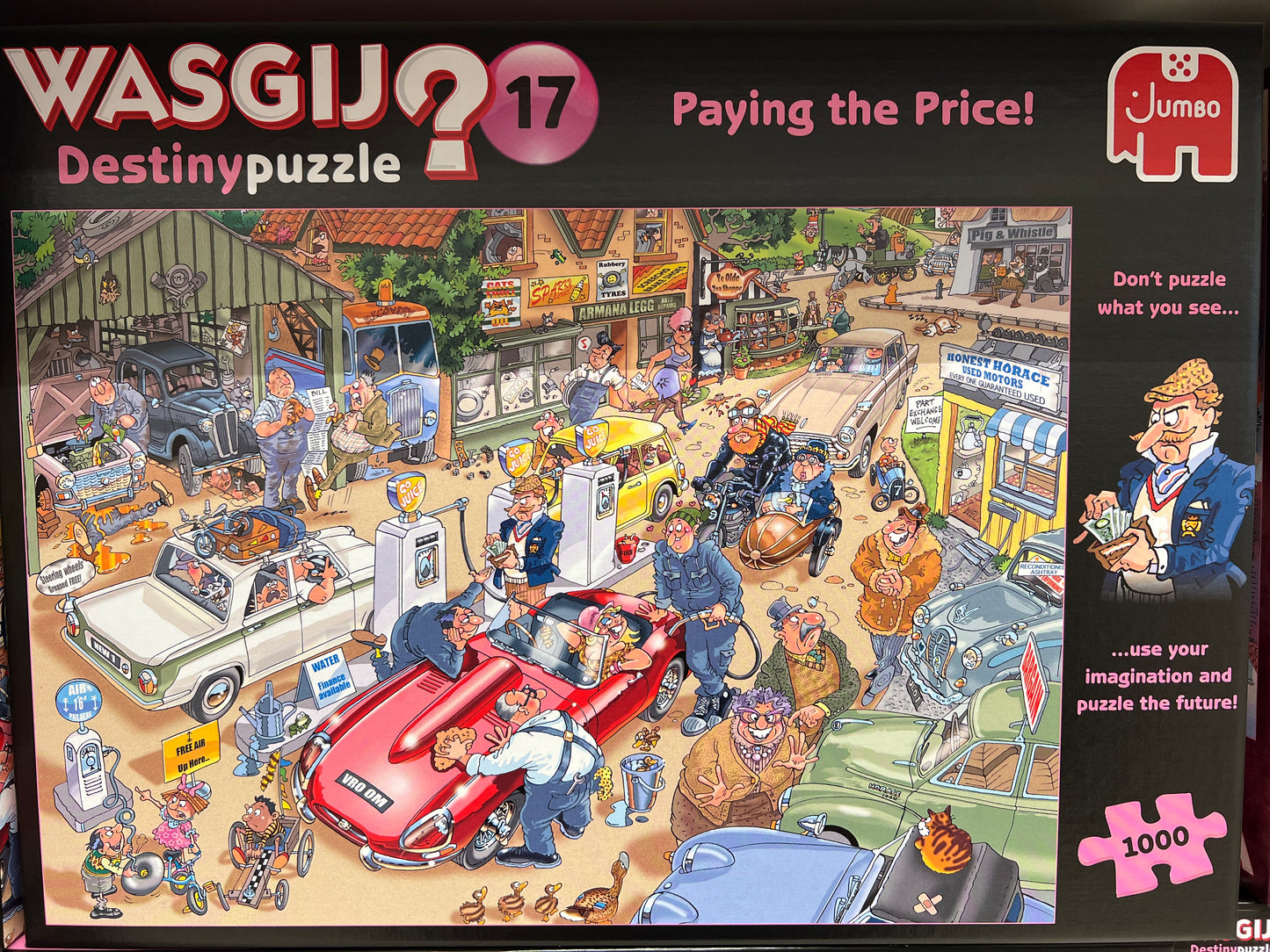 WASGIJ? Mystery Puzzel (Imagine the puzzle image from the box image) 1000’s