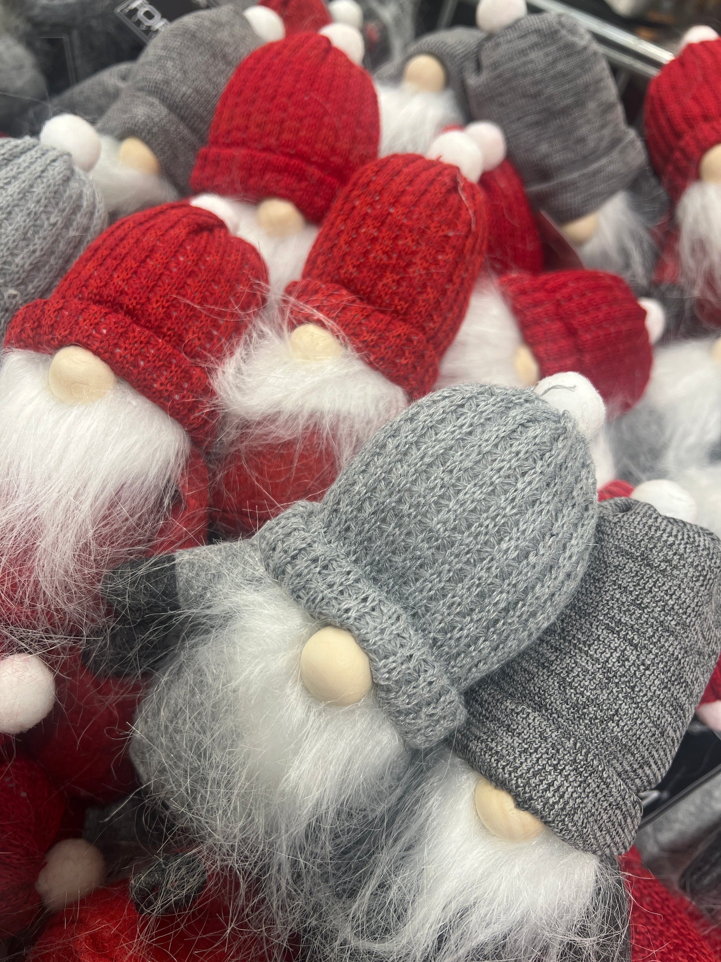 Christmas Tomte MÖSSA (Santa) Set 14cm (Red + Grey)