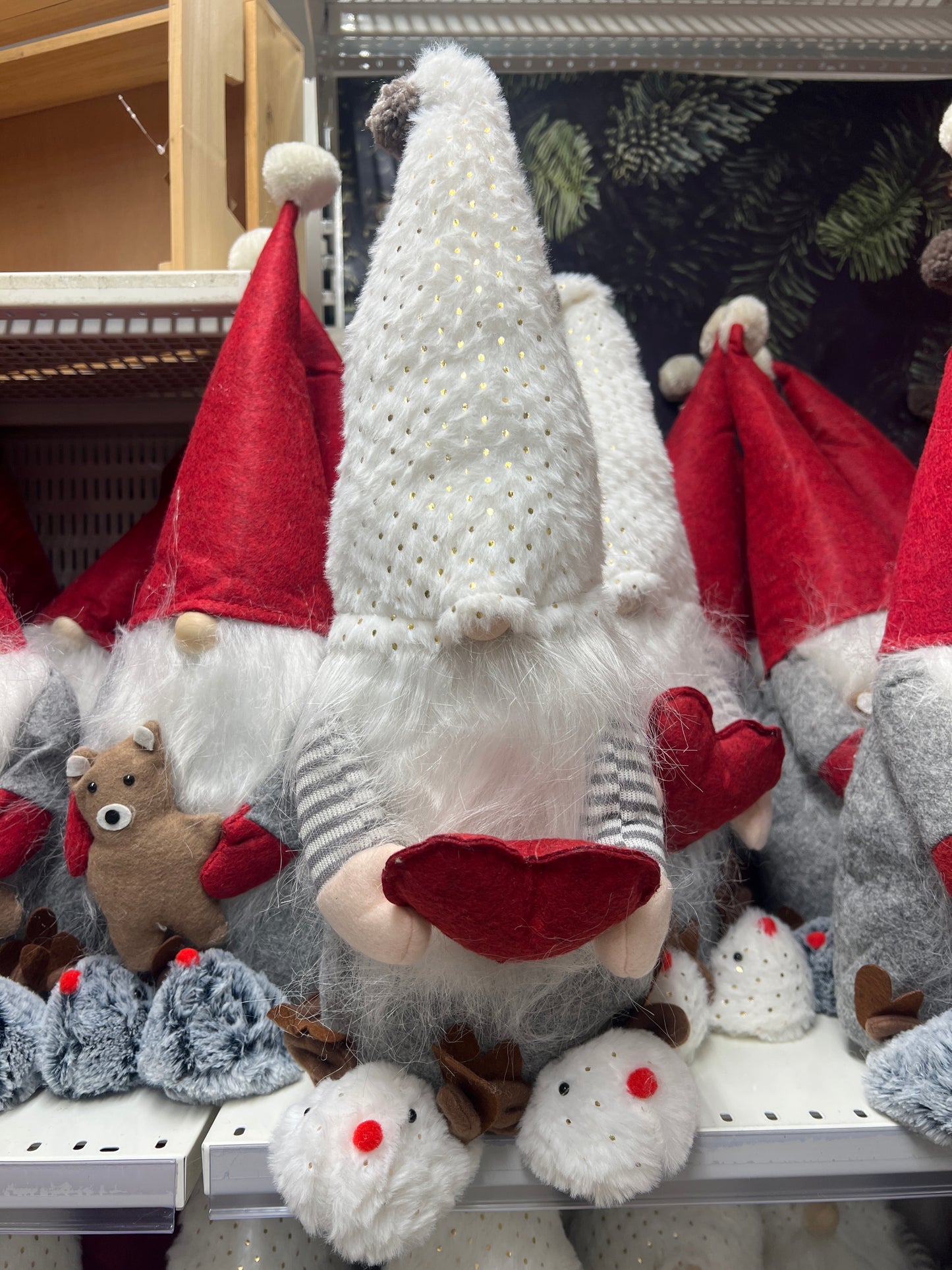 Christmas Tomte Höjd (Santa) 40cm (White)