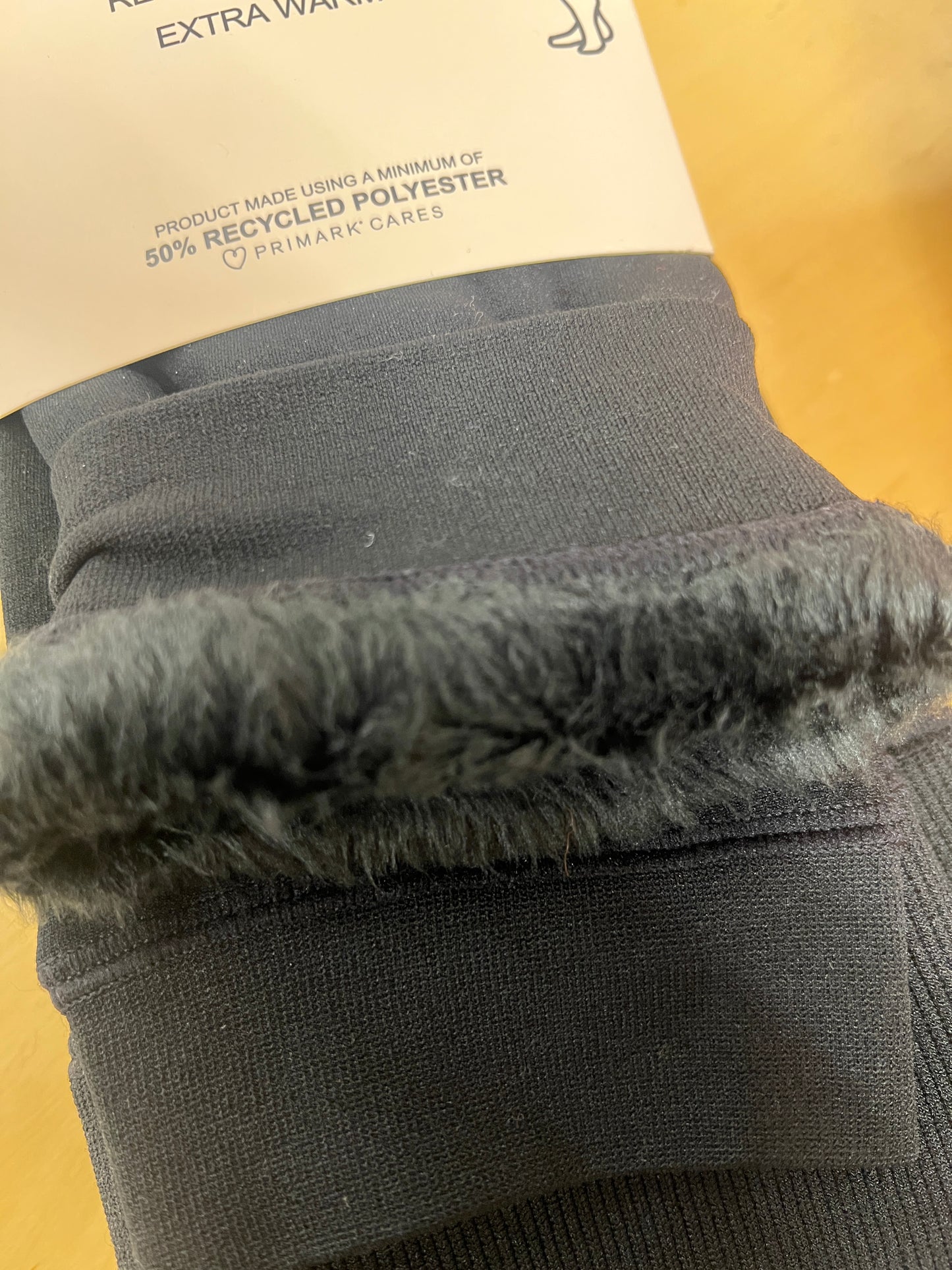Velvet Plush Leggings (Black) Extra Warm