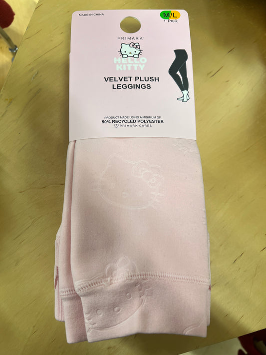 Velvet Plush Leggings (Hello Kitty) Extra Warm