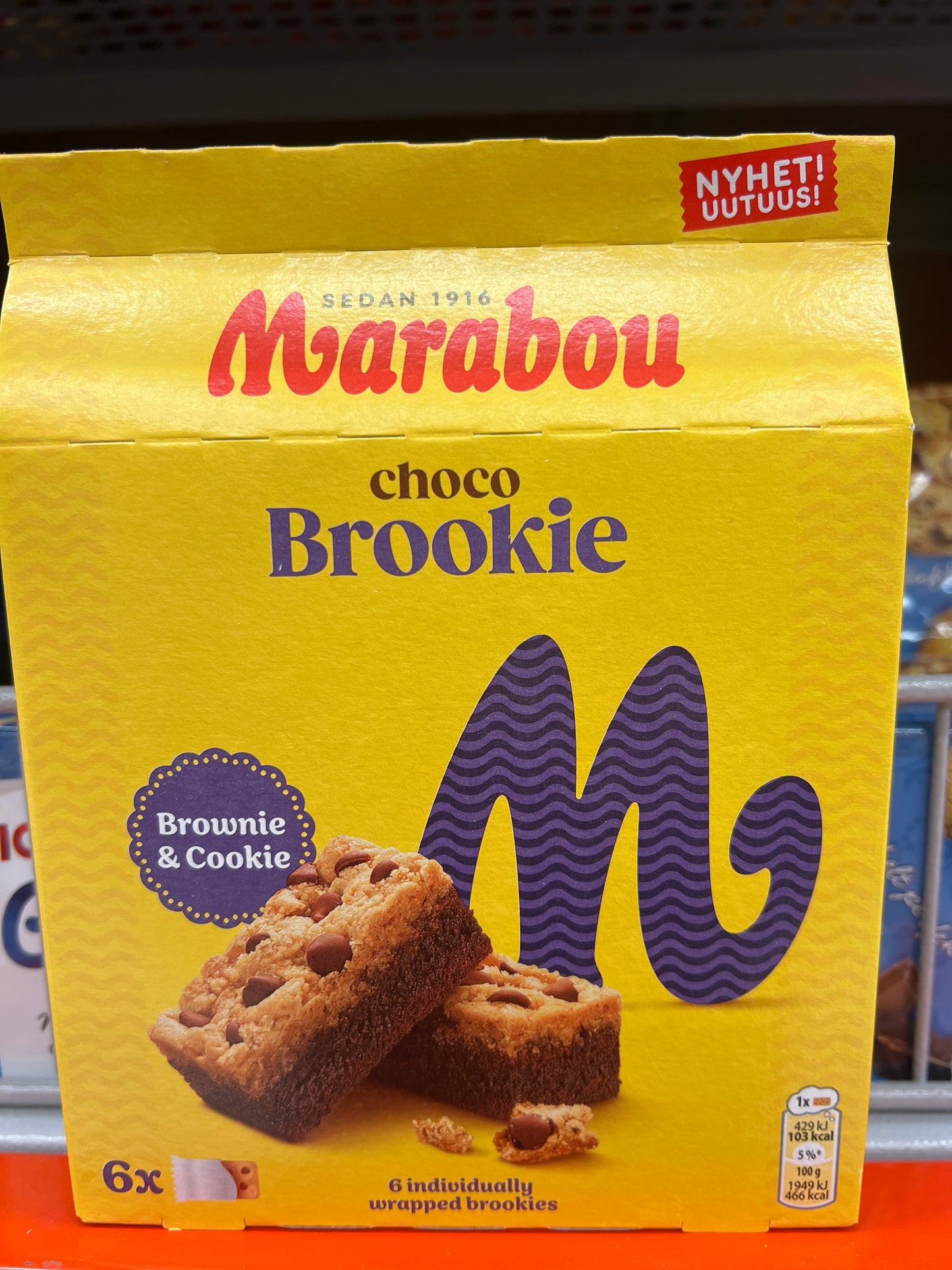 Marabou Choco Brookie 132g