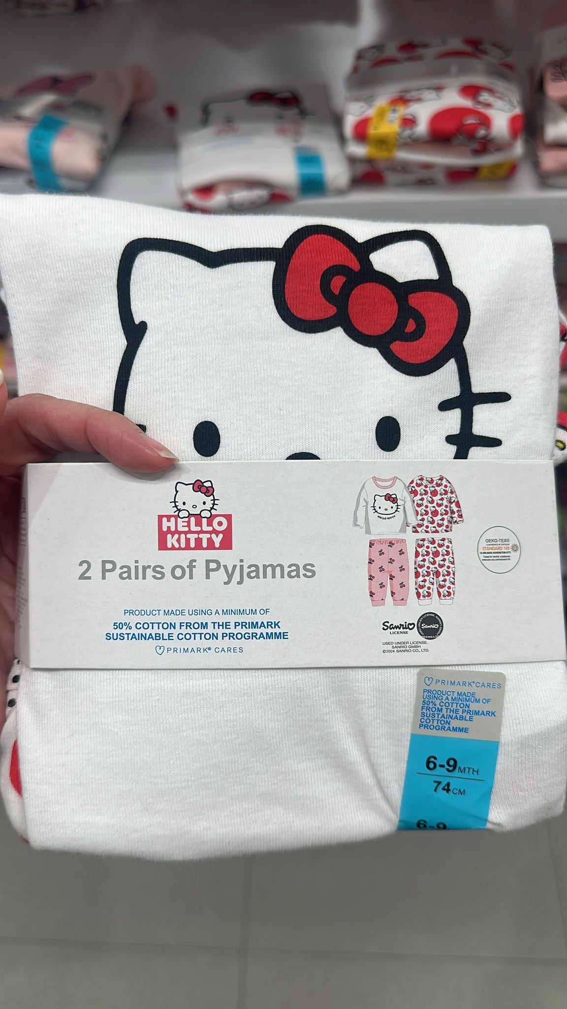 Hello Kitty Pajamas Baby 2 Sets Bundle