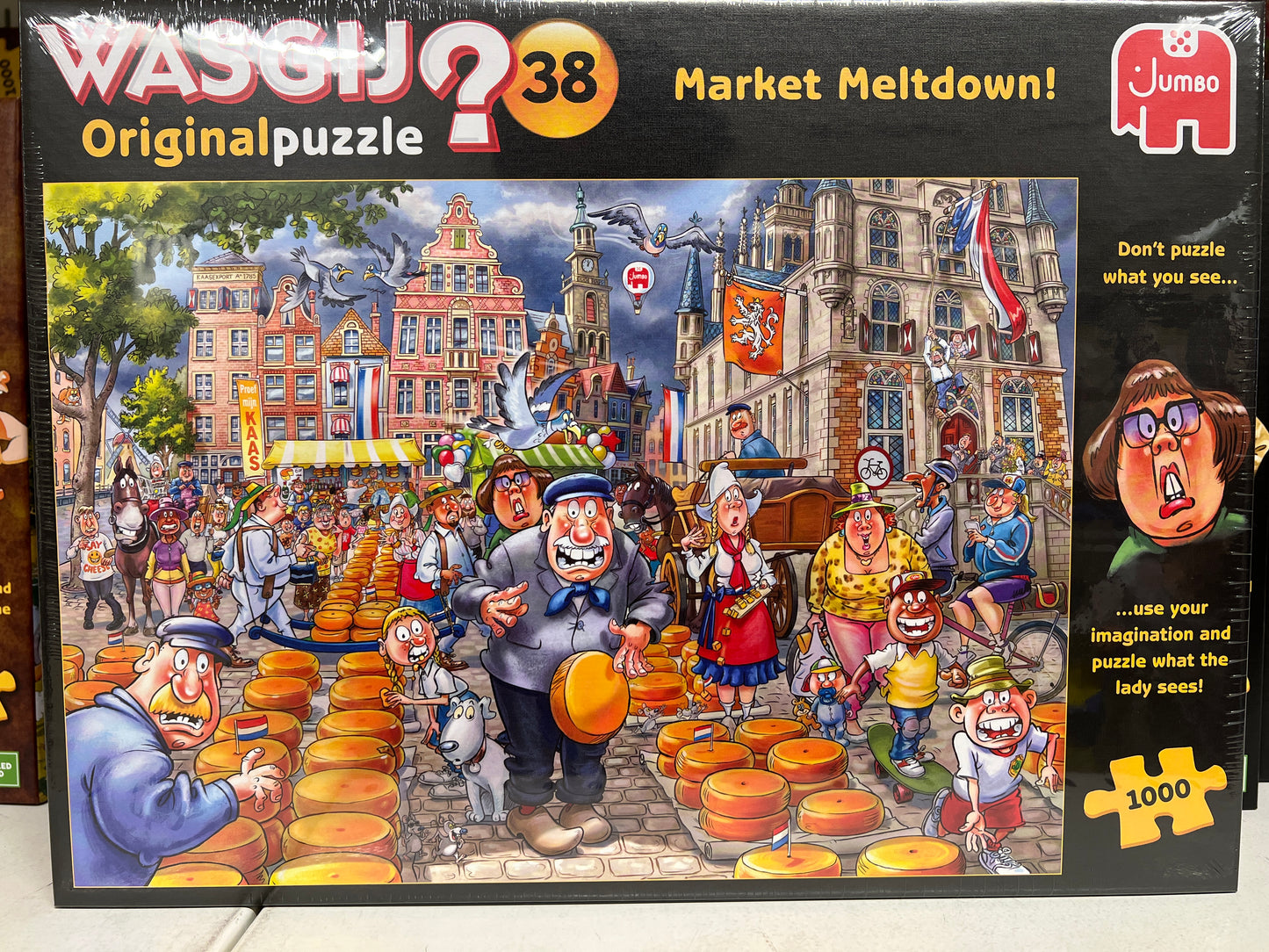 WASGIJ? Mystery Puzzel (Imagine the puzzle image from the box image) 1000’s