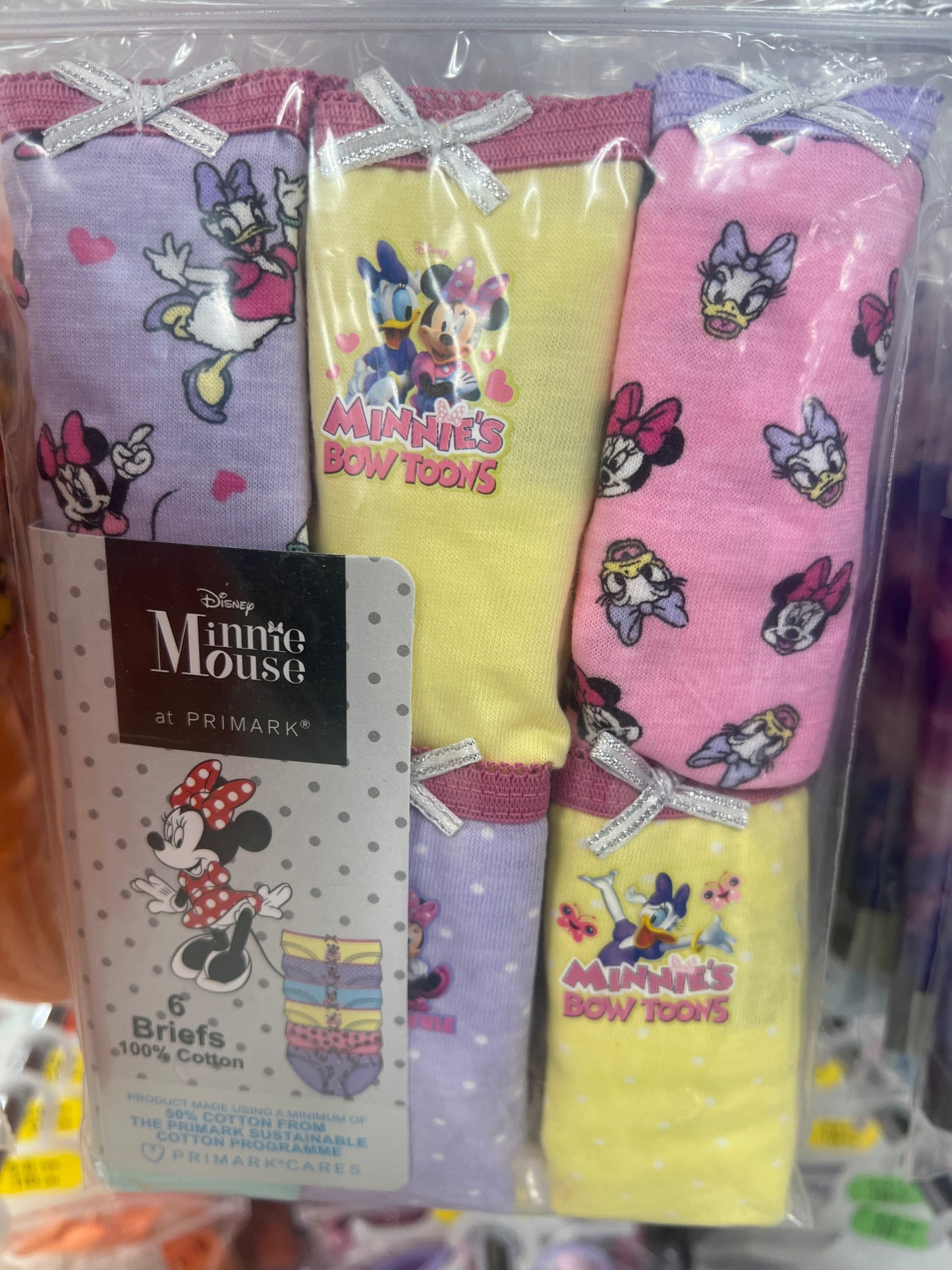 Panties Minnie Mouse 6’s