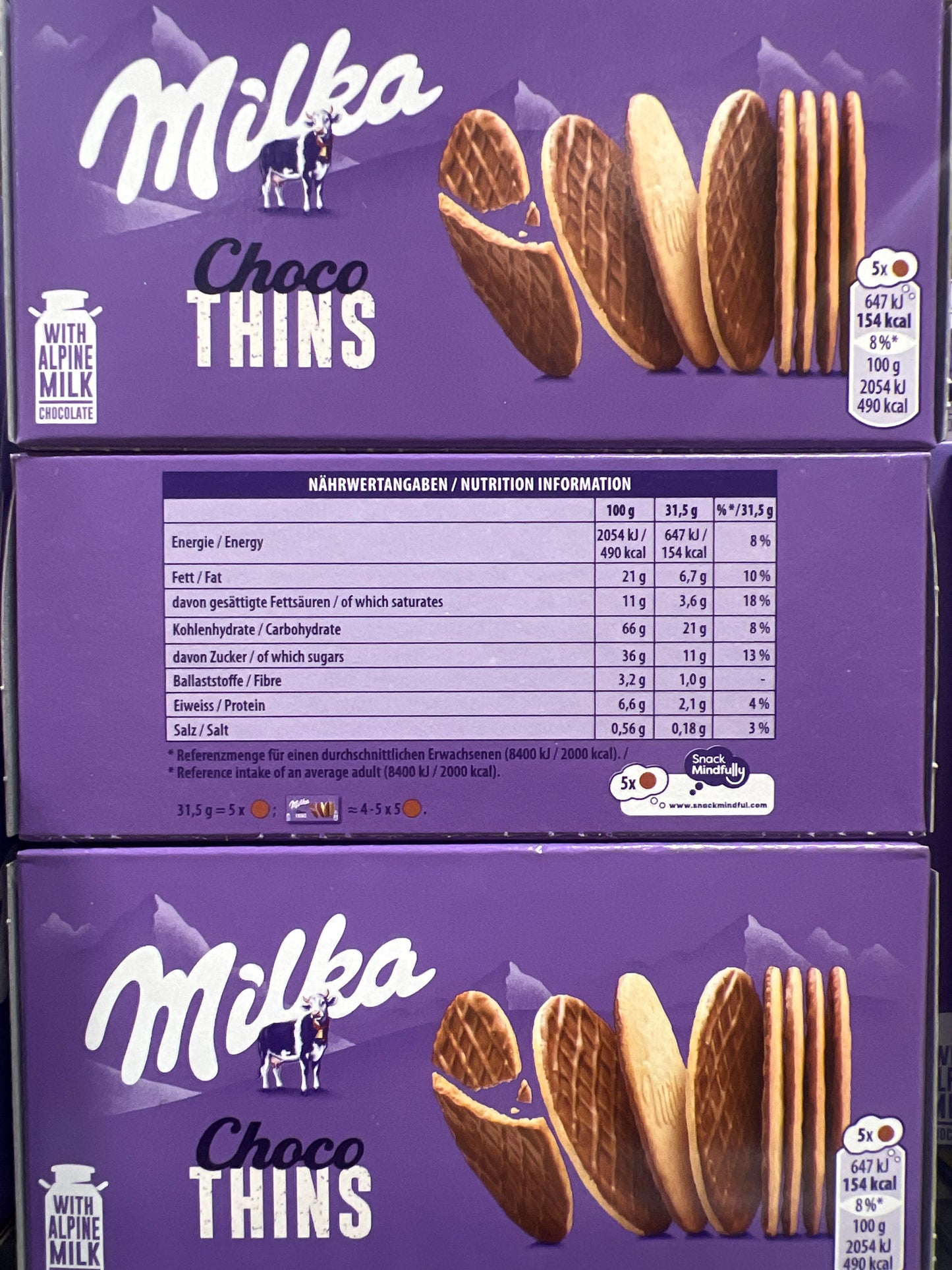 Milka Choco Thins 151g