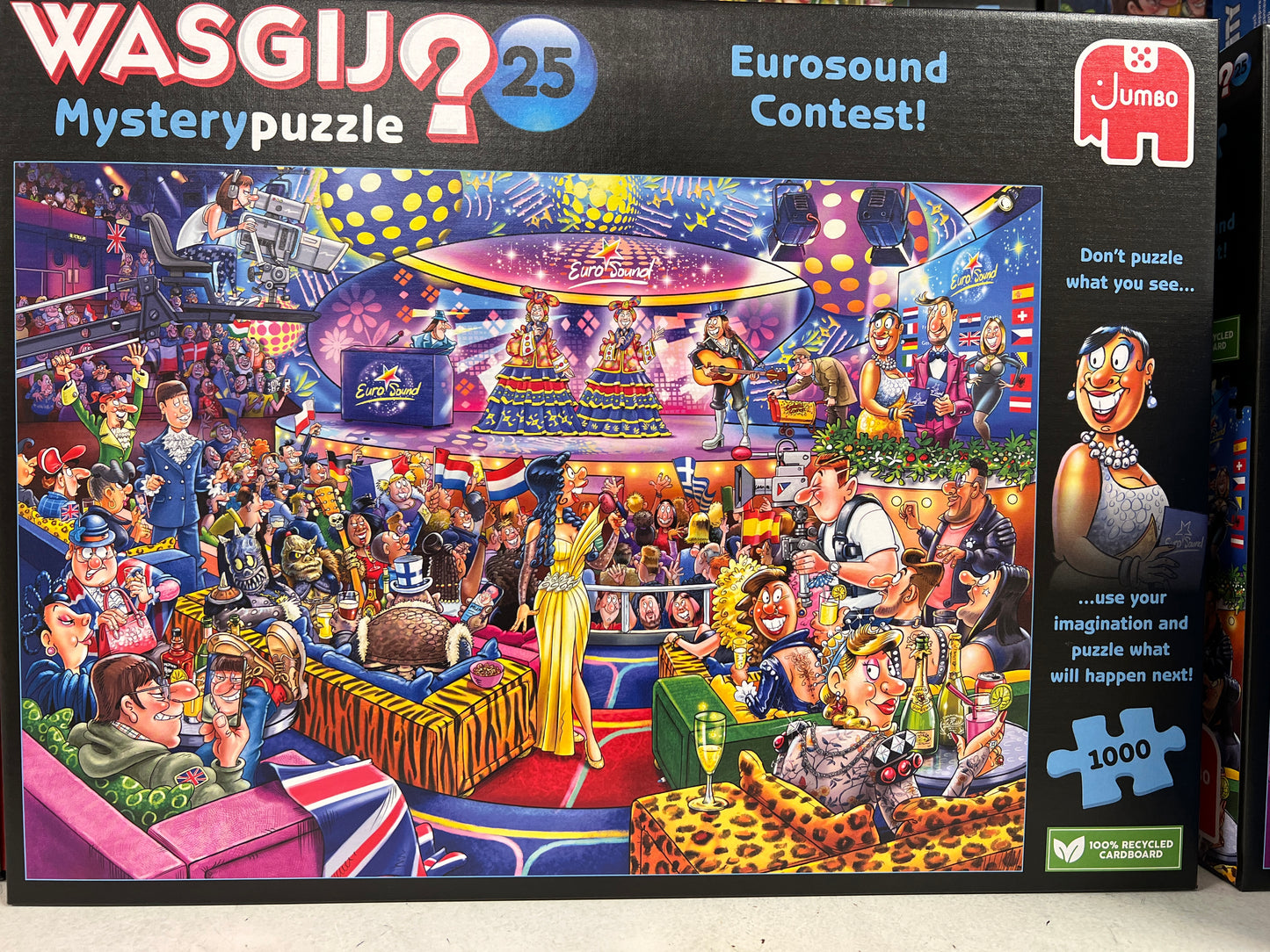 WASGIJ? Mystery Puzzel (Imagine the puzzle image from the box image) 1000’s