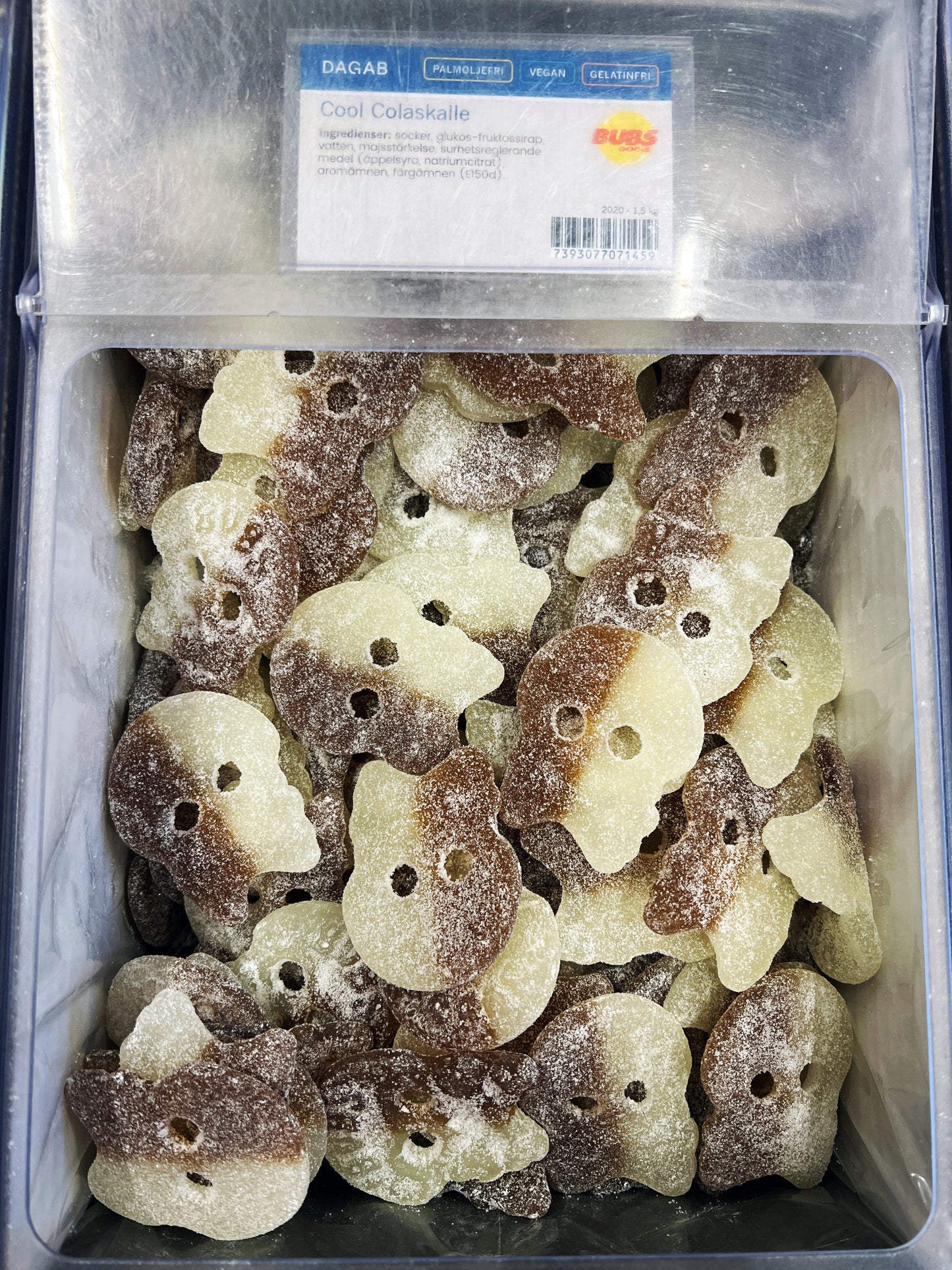 Swedish Godis Skull Cola 200g (Vegan)