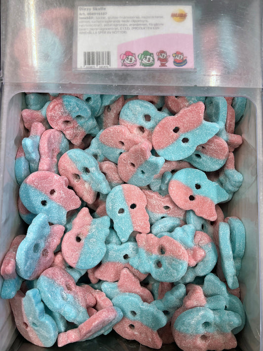 Swedish Godis Skull Dizzy 200g (Vegan)