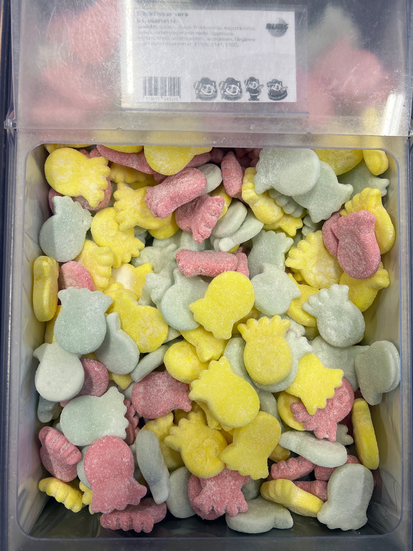 Swedish Godis Sour Octopus 200g (Vegan)