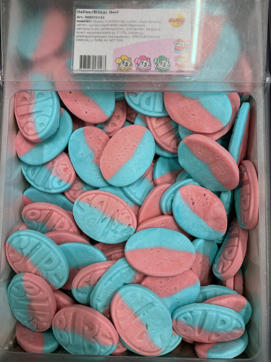 Swedish Godis Raspeberry Blueberry Bubs 200g (Vegan)