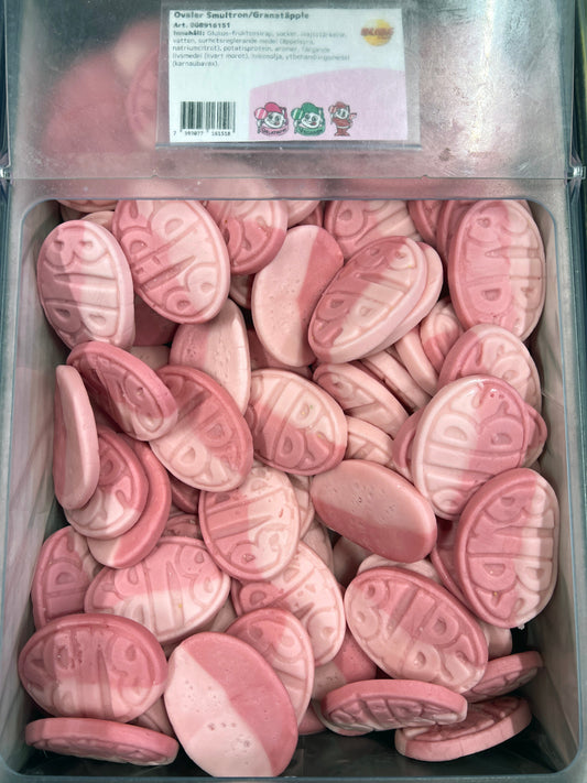 Swedish Godis Strawberry Pomegranate Bubs 200g (Vegan)