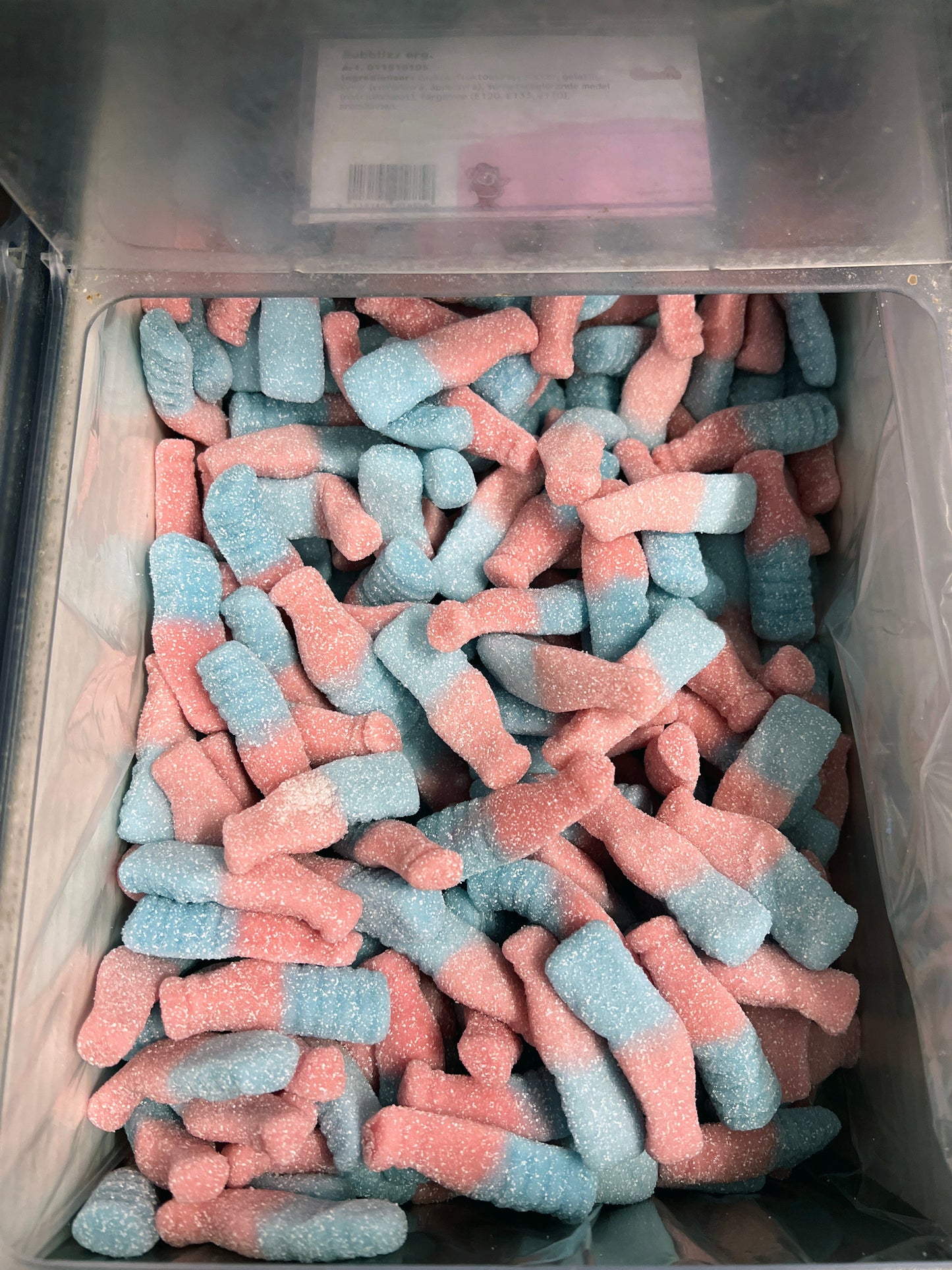 Swedish Godis Bubblizz Bottle 200g