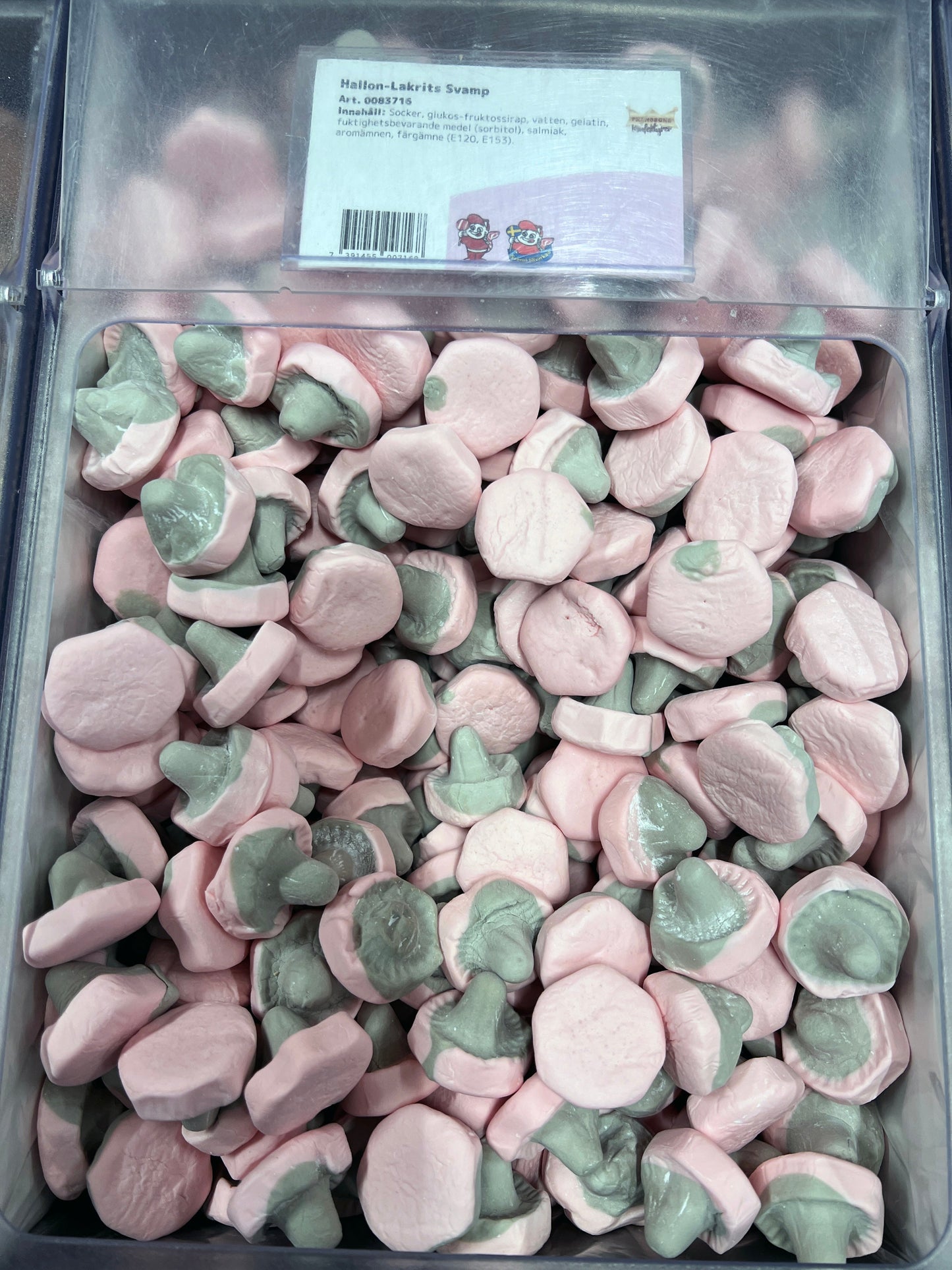 Swedish Godis Raspberry Liquorice 200g