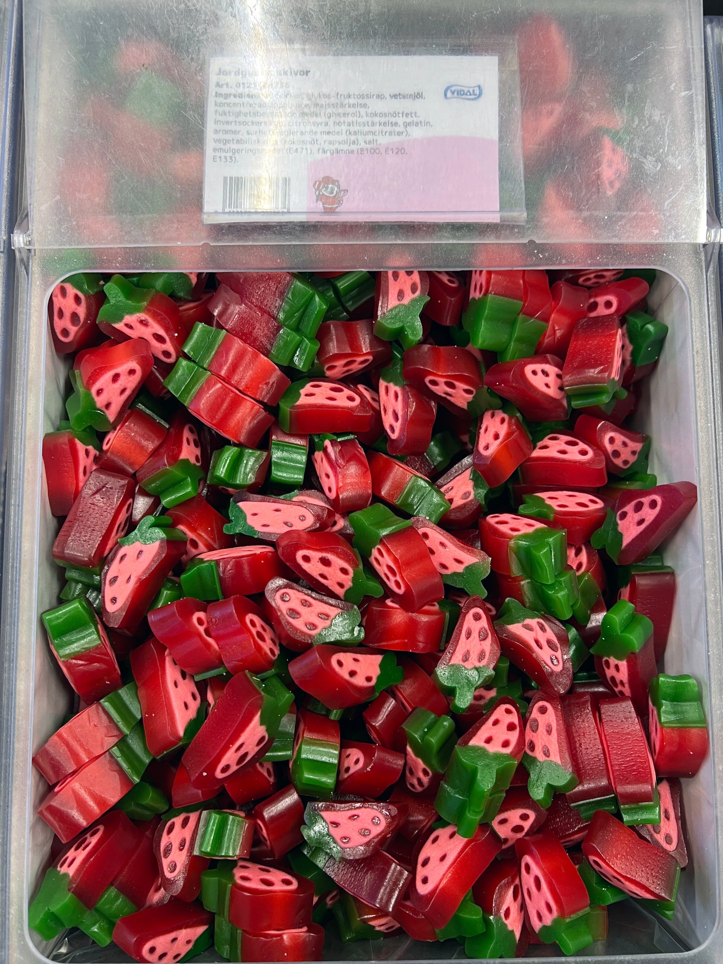 Swedish Godis Strawberry Slice 200g