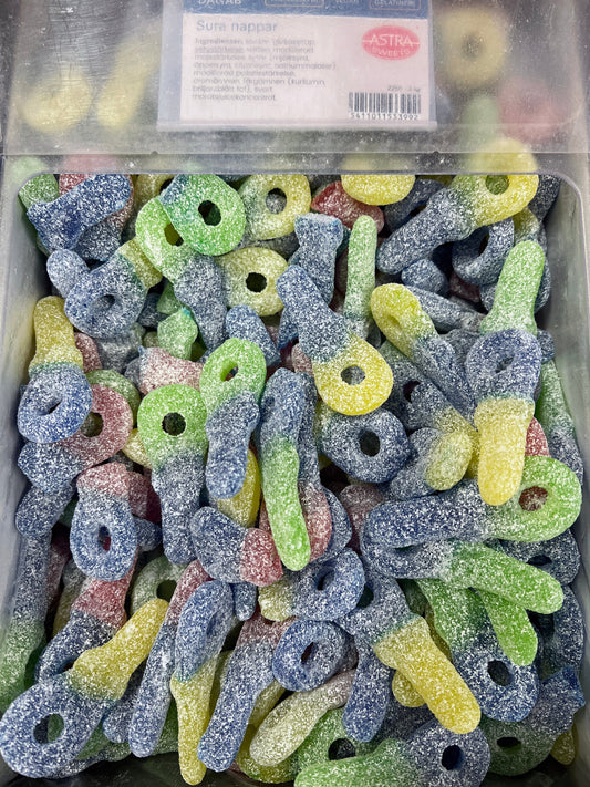 Swedish Godis Sour Pacifier 200g (Vegan)