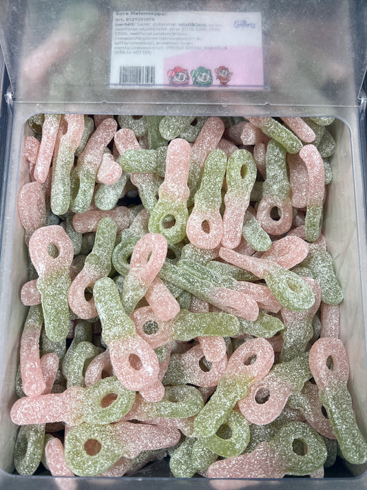 Swedish Godis Sour Melon Pacifier 200g (Vegan)