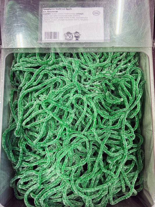 Swedish Godis Apple Spaghetti 200g (Vegan)