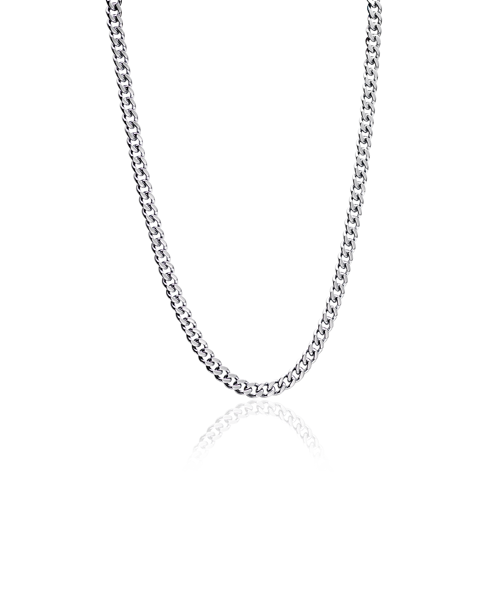 High Quality Stainless (316L) Grand Curb Link Necklace 48-52cm