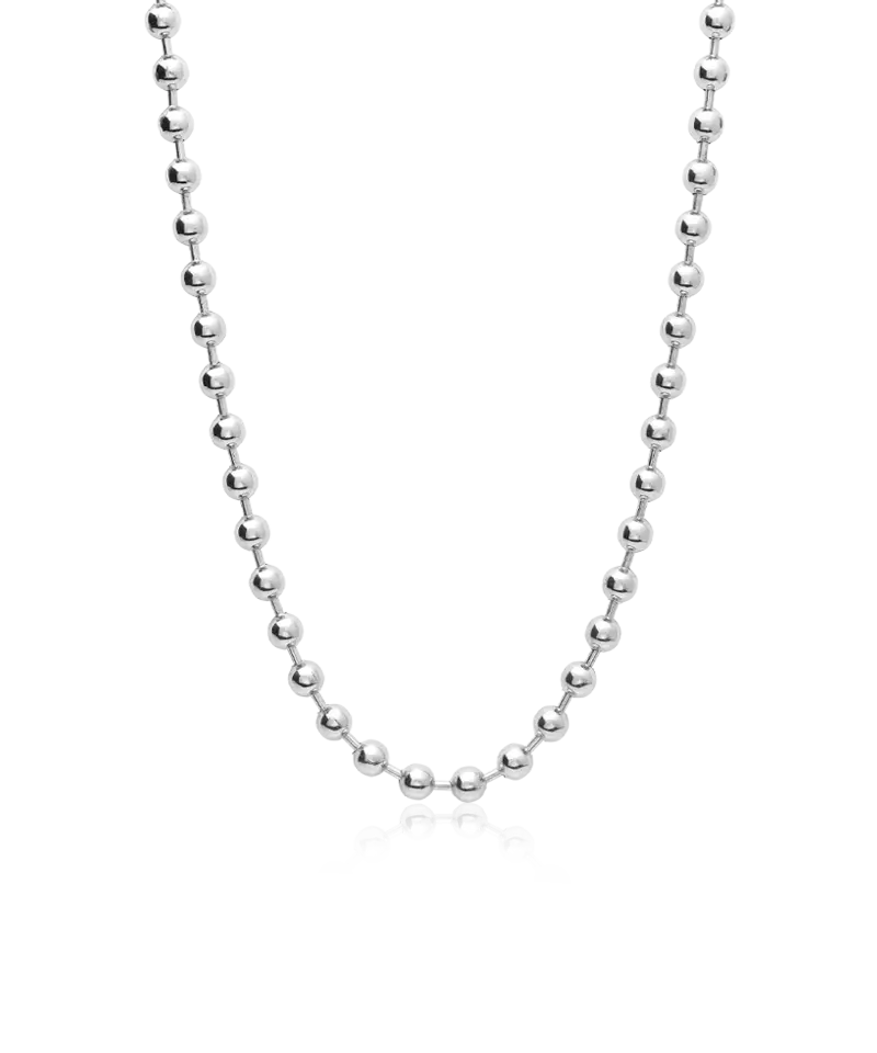 High Quality Stainless (316L) Globe Link Necklace 48-52cm