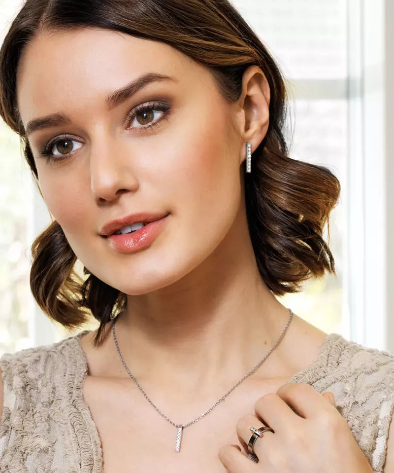 High Quality Stainless (316L) Brilliance Straight Necklace 40-45cm